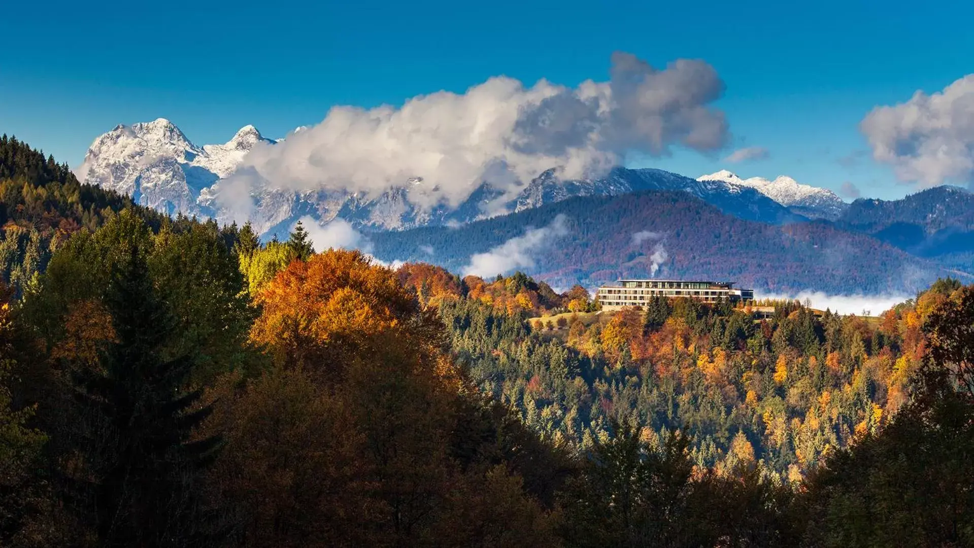 Property building, Mountain View in Kempinski Hotel Berchtesgaden