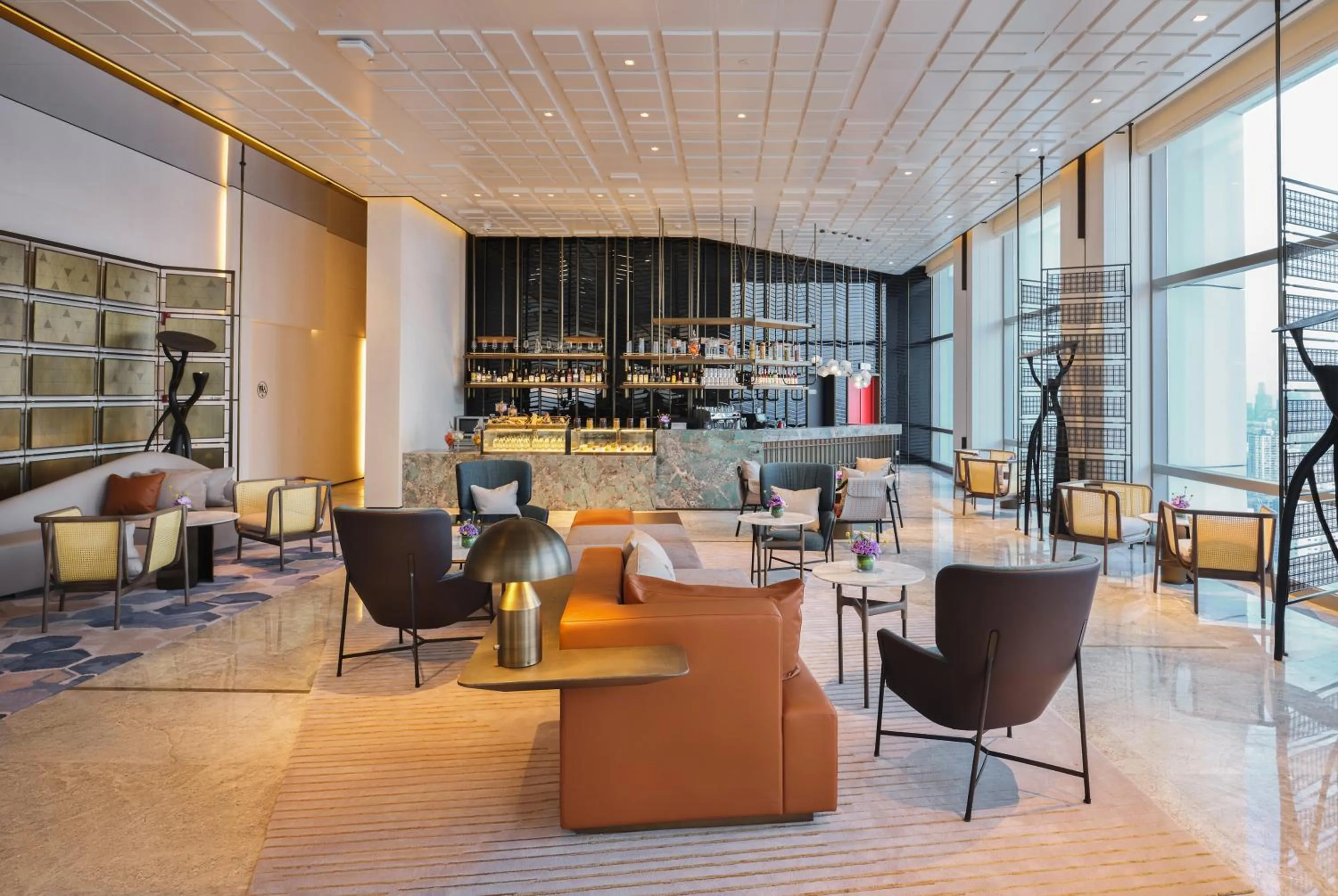 Lounge or bar in Sofitel Haikou