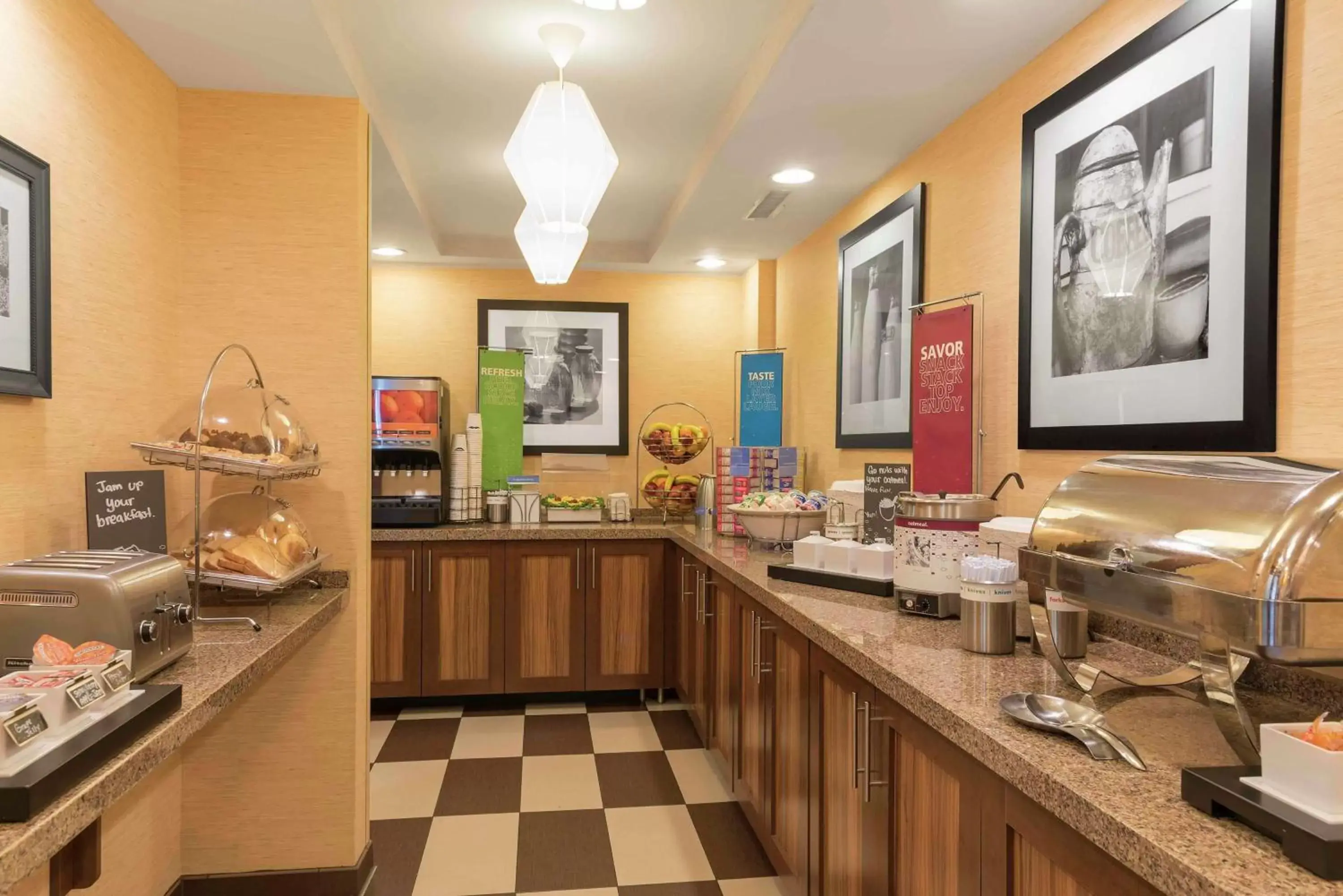 Dining area, Restaurant/Places to Eat in Hampton Inn Joliet/I-55