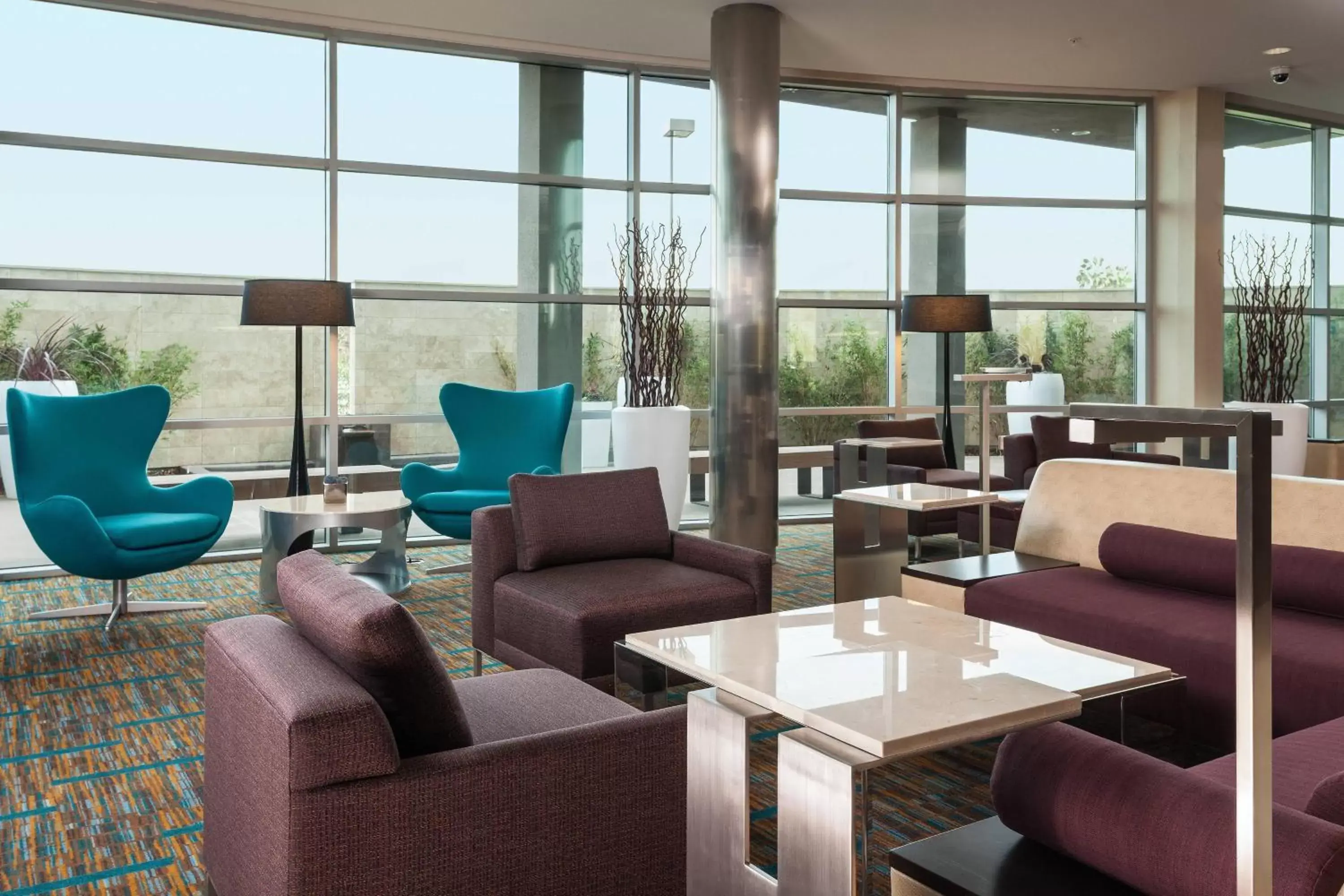 Lobby or reception in Courtyard by Marriott San Jose North/ Silicon Valley