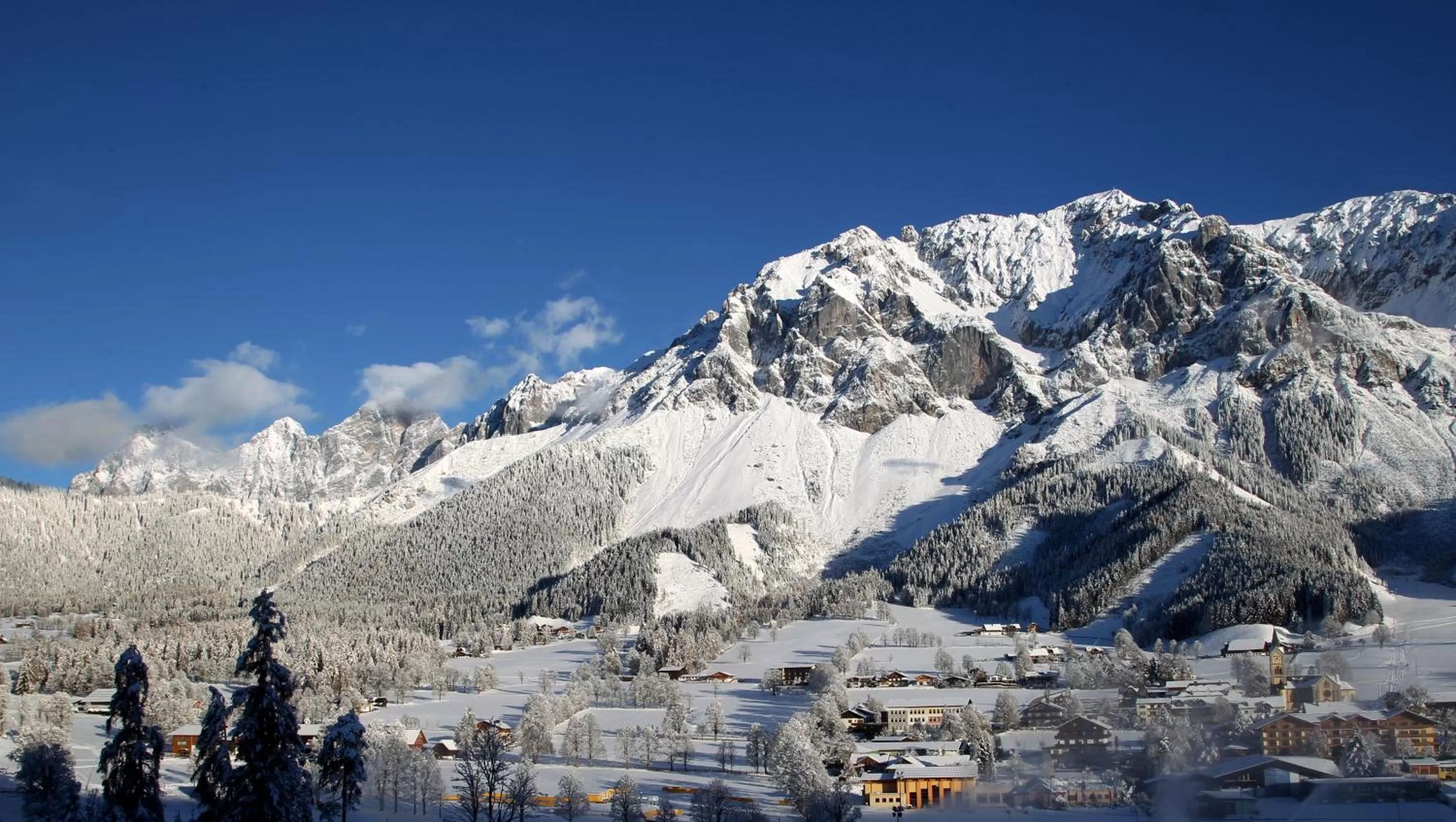 Natural landscape in Pension Adlerhorst