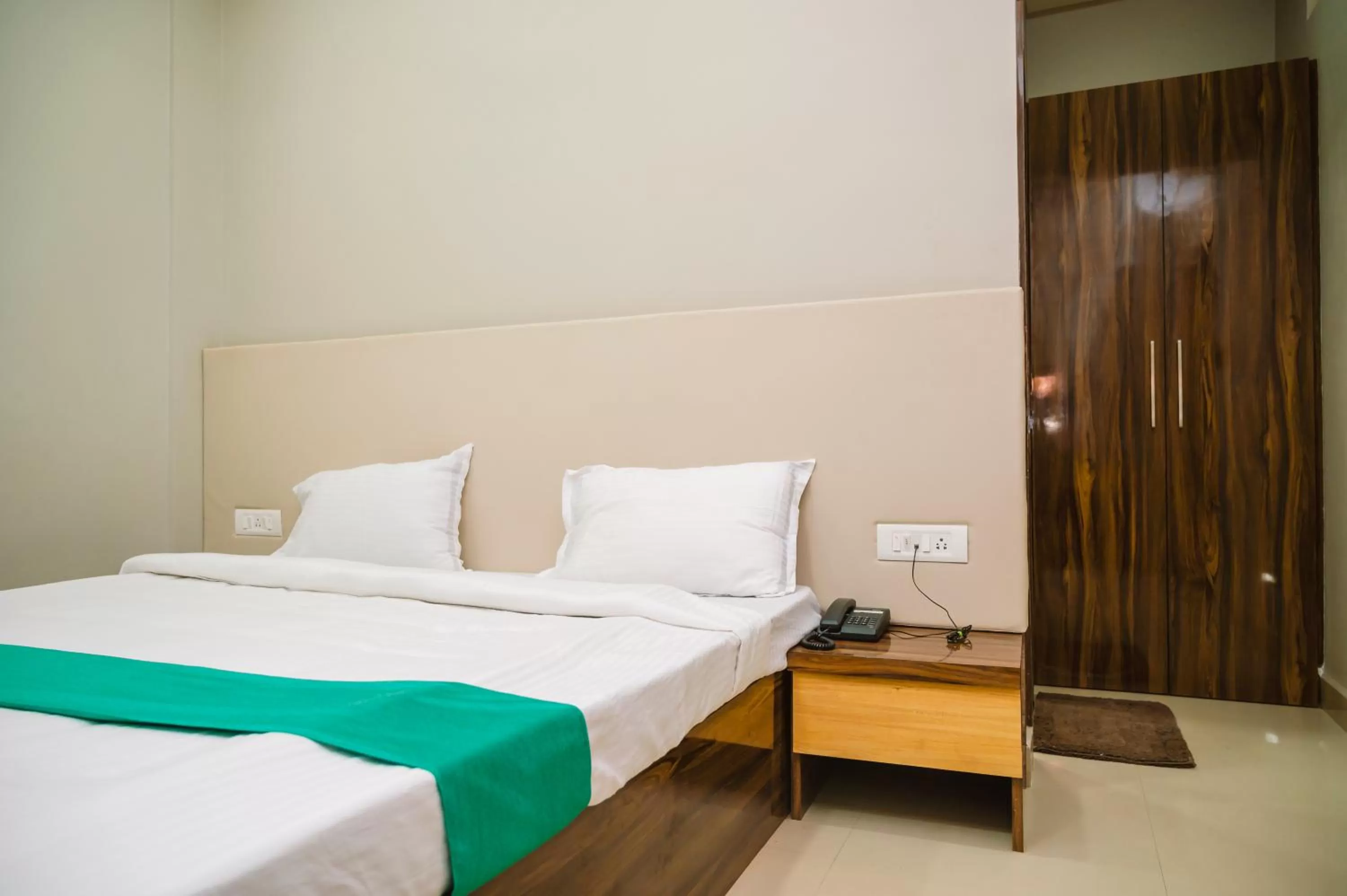 Bed in Hotel Green Apple