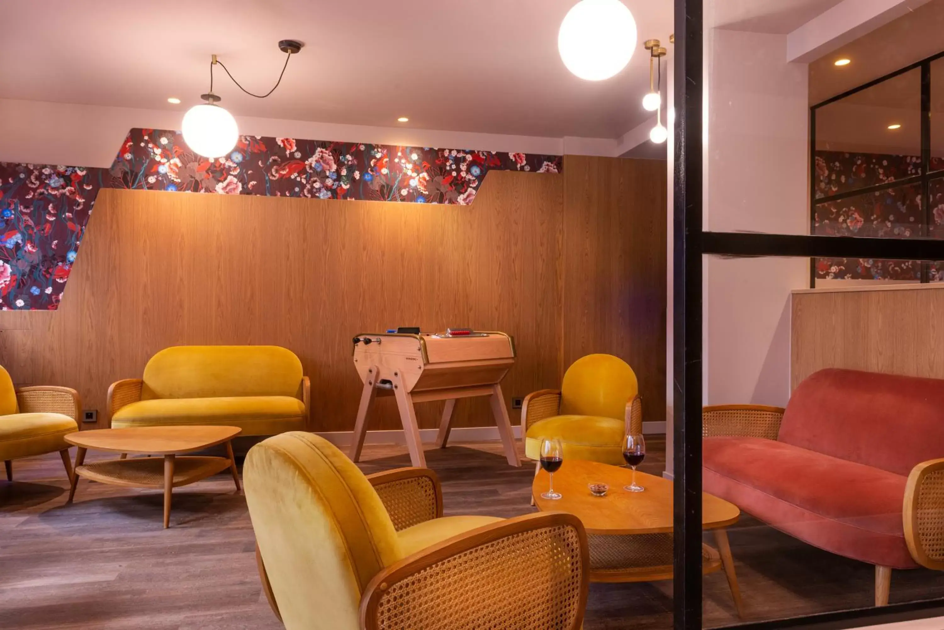 Living room in Maison Axel Opéra Paris Living room in Maison Axel Opéra Paris