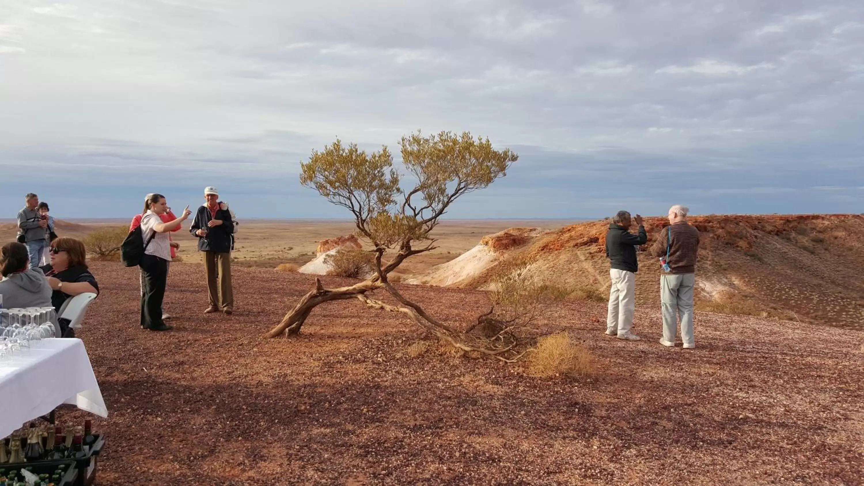 Natural landscape in Desert Cave Hotel