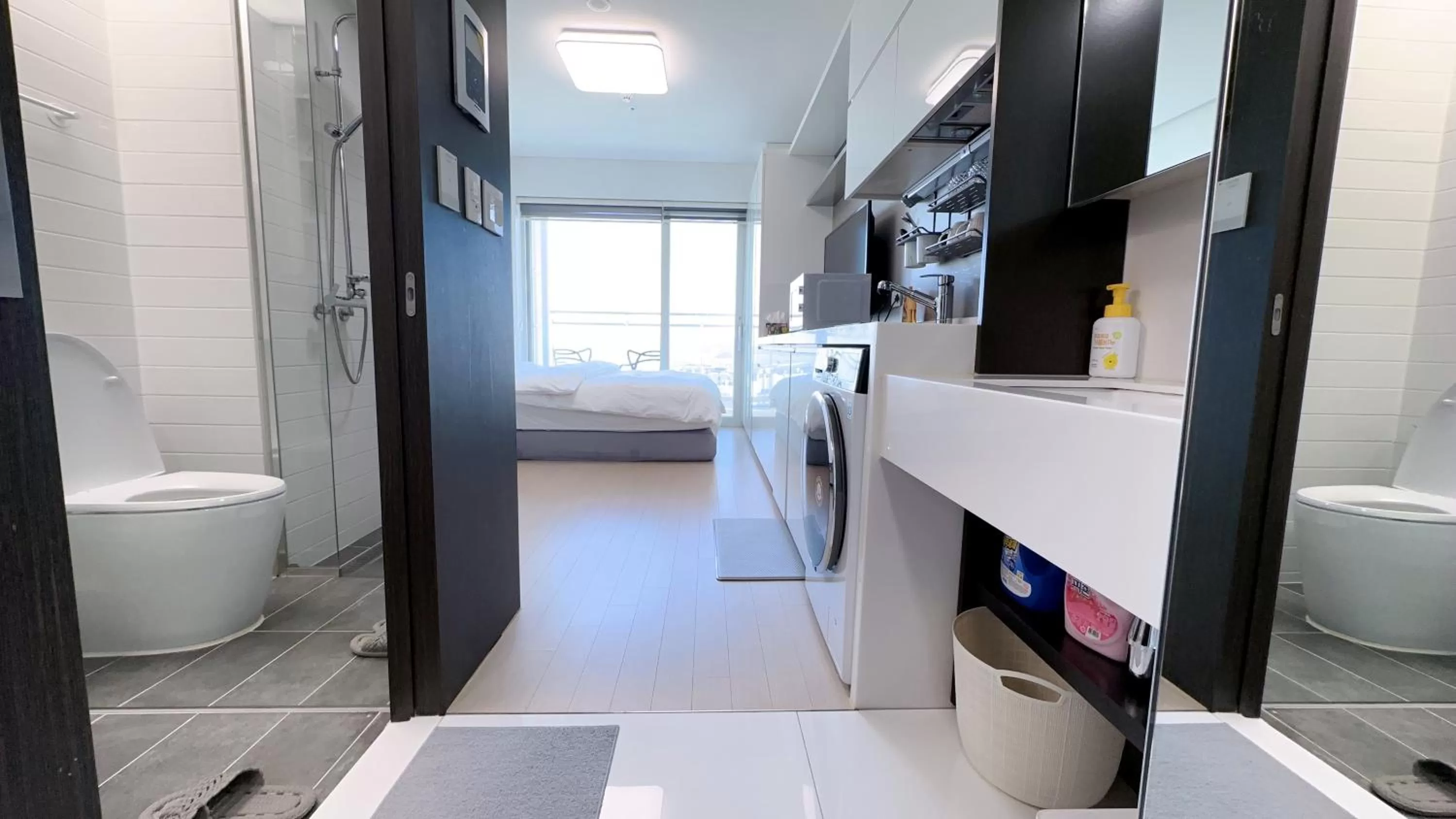 Bed in Shine Hotel Incheon Airport