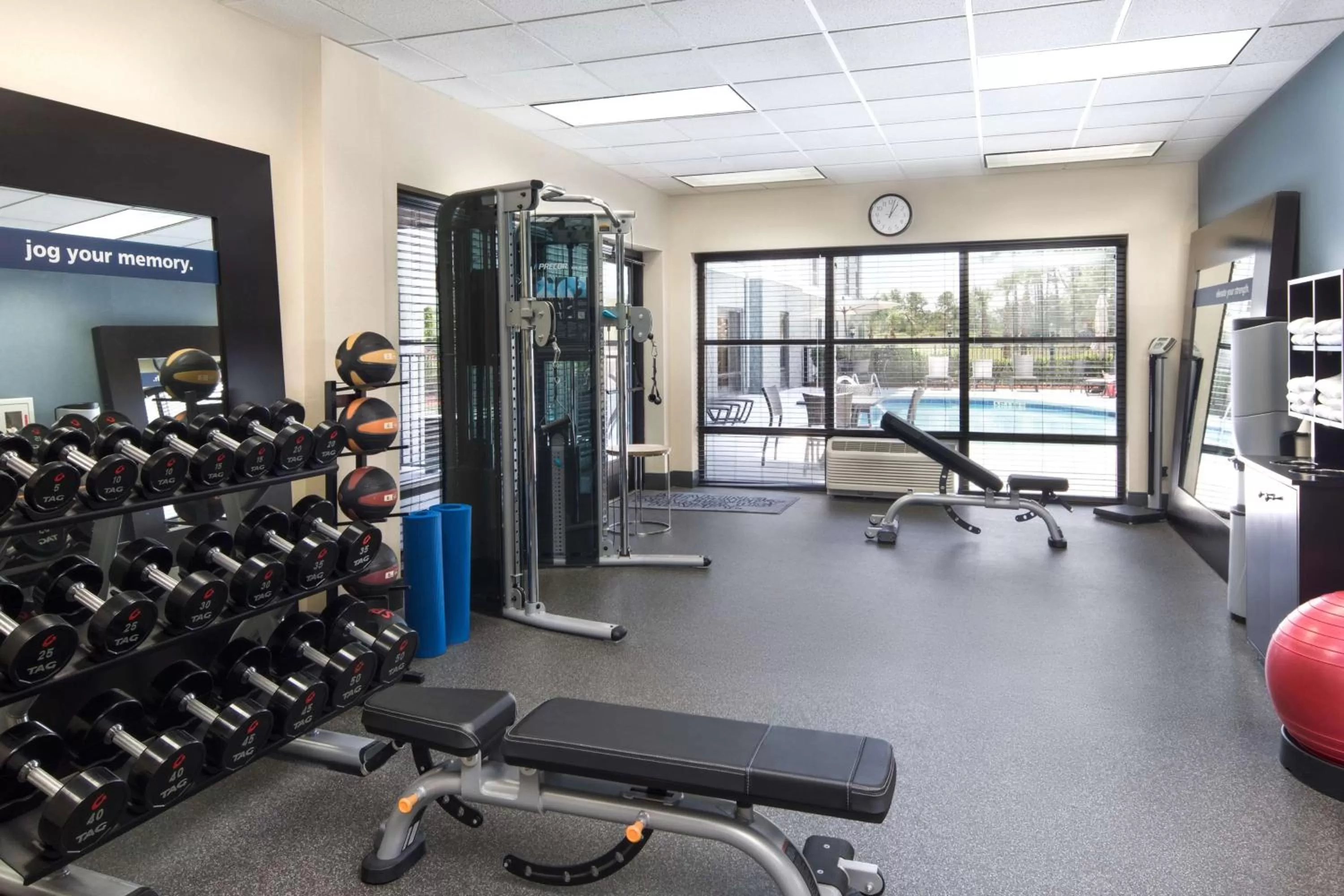 Fitness centre/facilities in Hampton Inn Myrtle Beach West