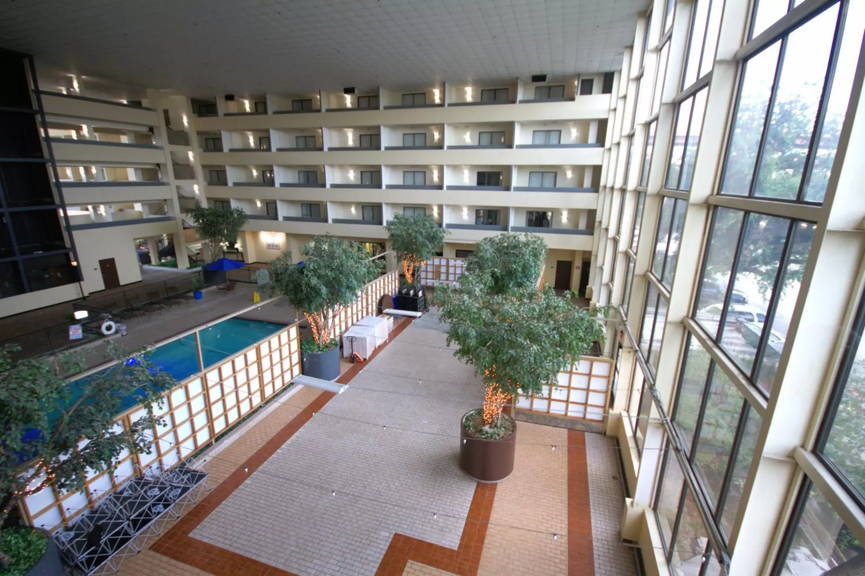 Swimming pool, Pool View in Atrium Hotel and Suites DFW Airport