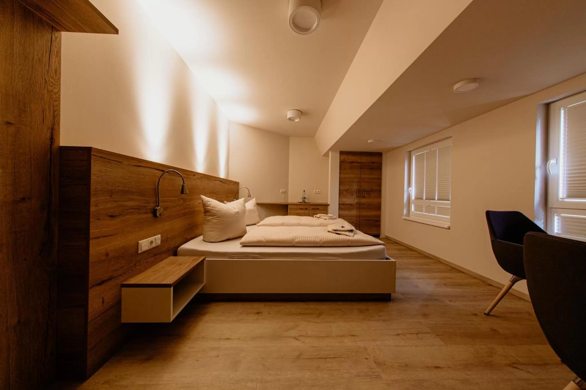 Bed in Bergpension Laasen Perle Rathen