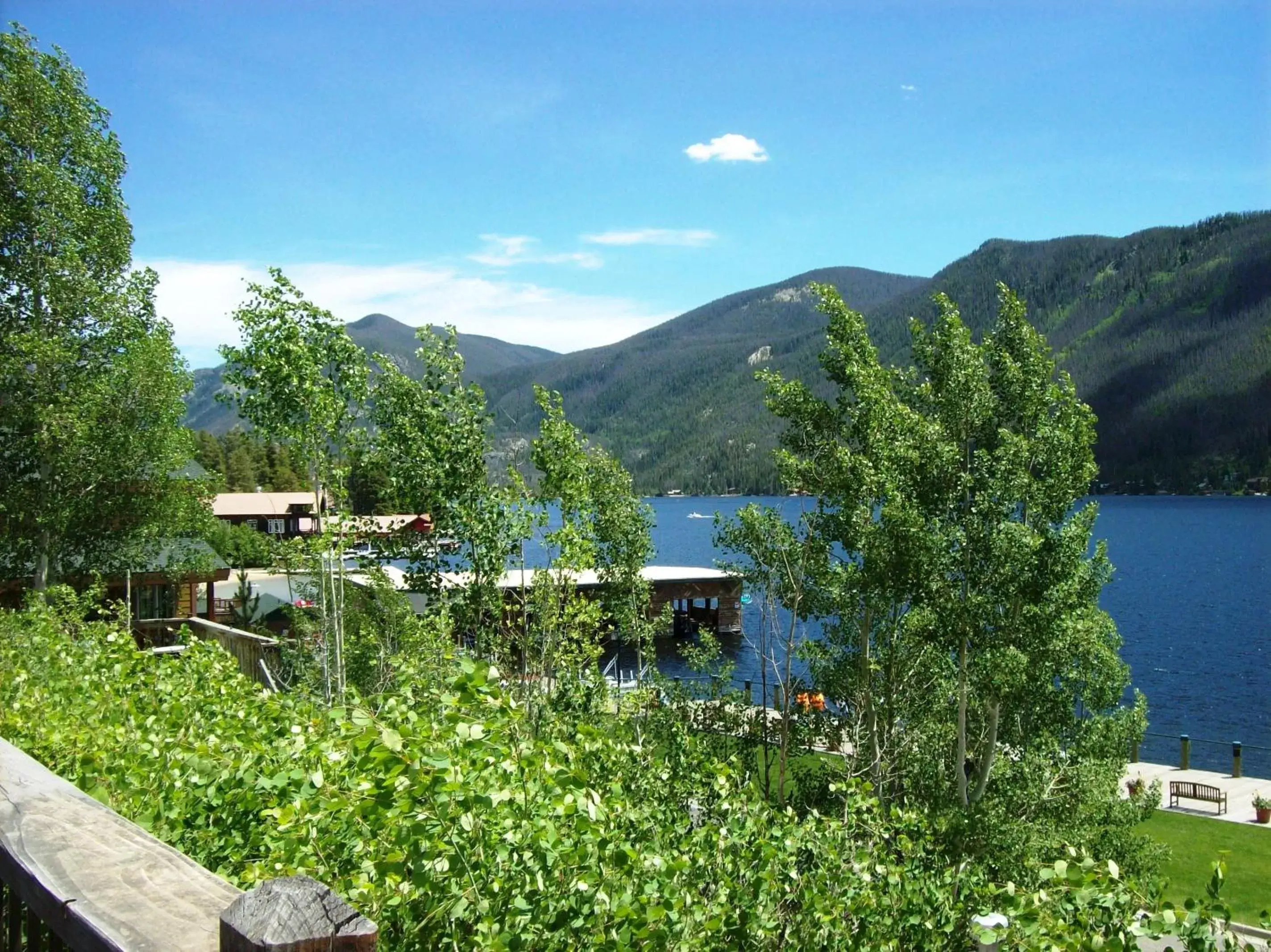 View (from property/room), Mountain View in Western Riviera Lakeside Lodging
