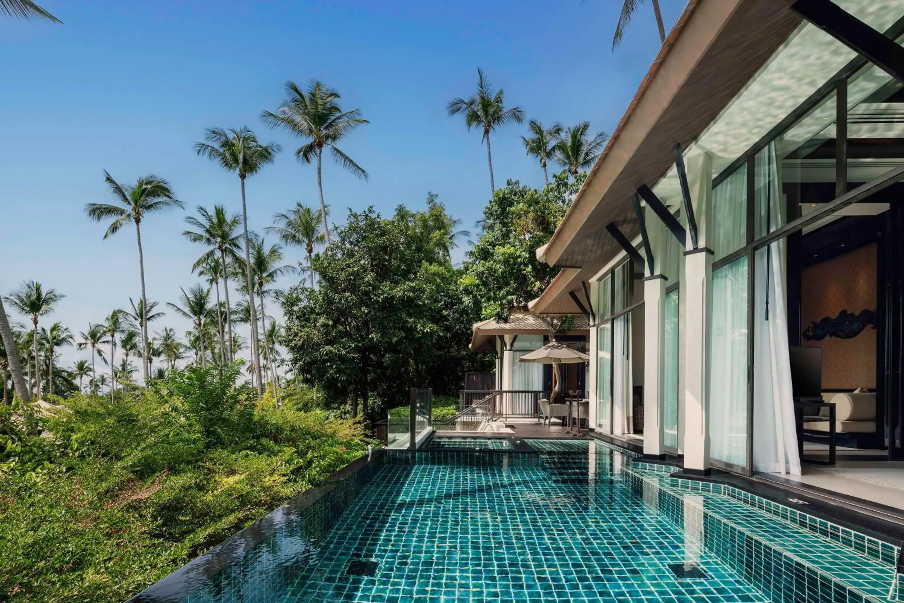 Bedroom, Swimming Pool in Banyan Tree Samui - SHA Extra Plus