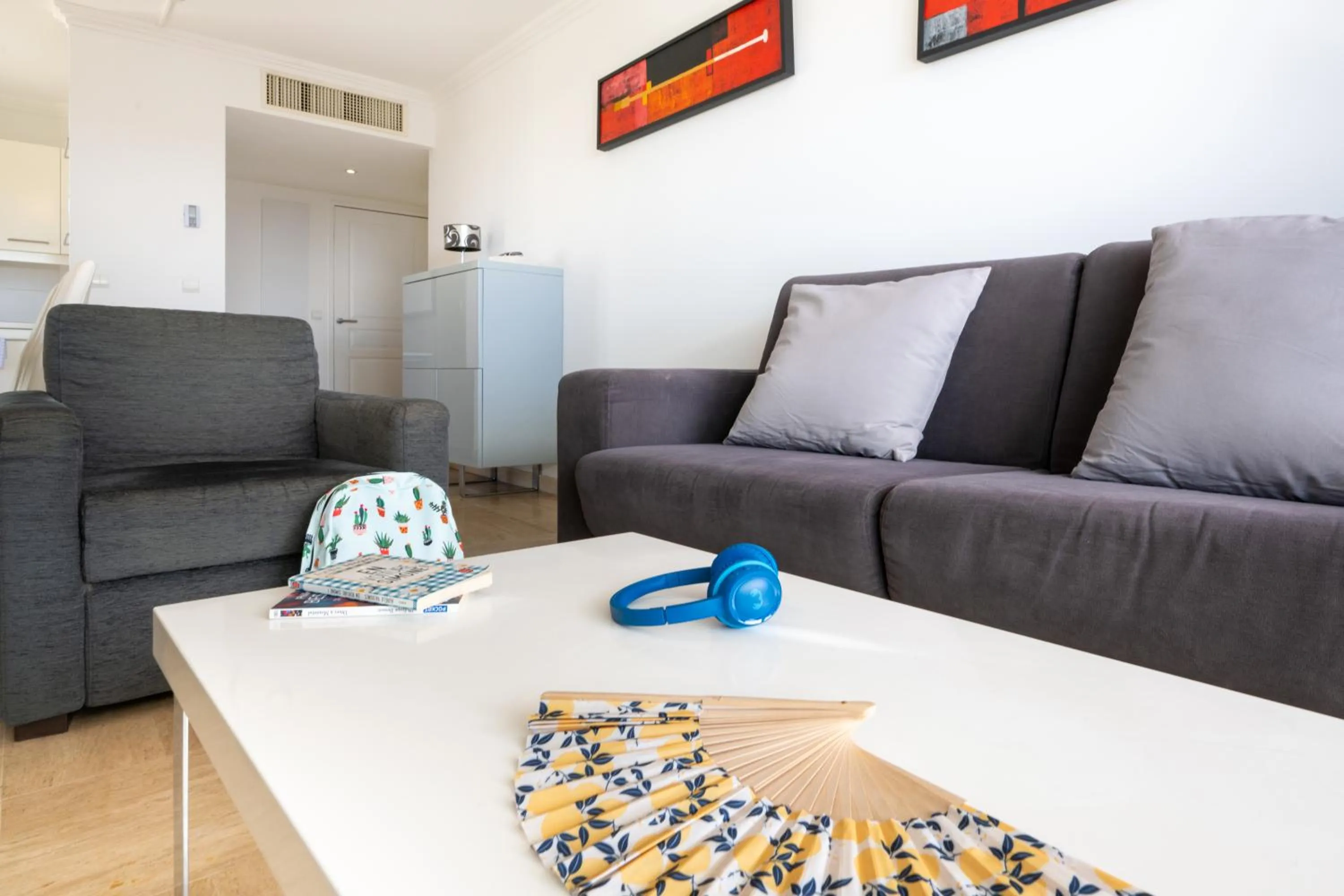 Living room in Nemea Appart Hotel Le Lido Cagnes sur Mer