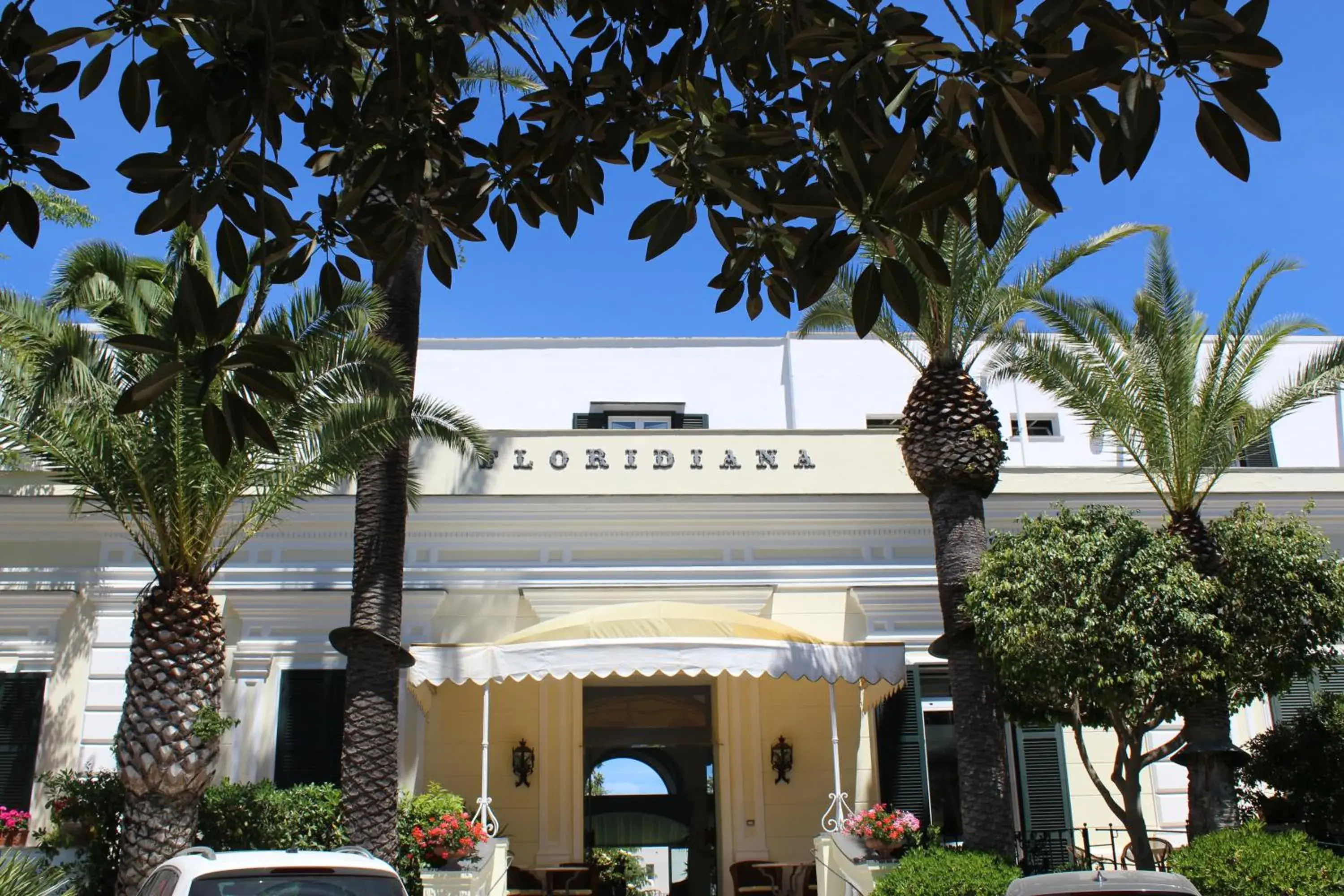 Facade/entrance in Hotel Floridiana Terme
