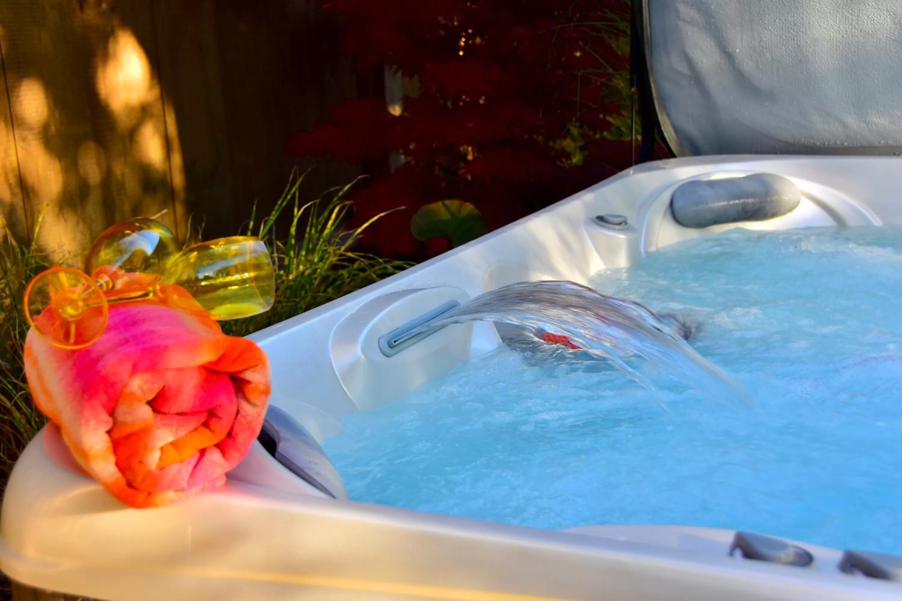 Hot Tub, Swimming Pool in Explorer House Bed & Breakfast