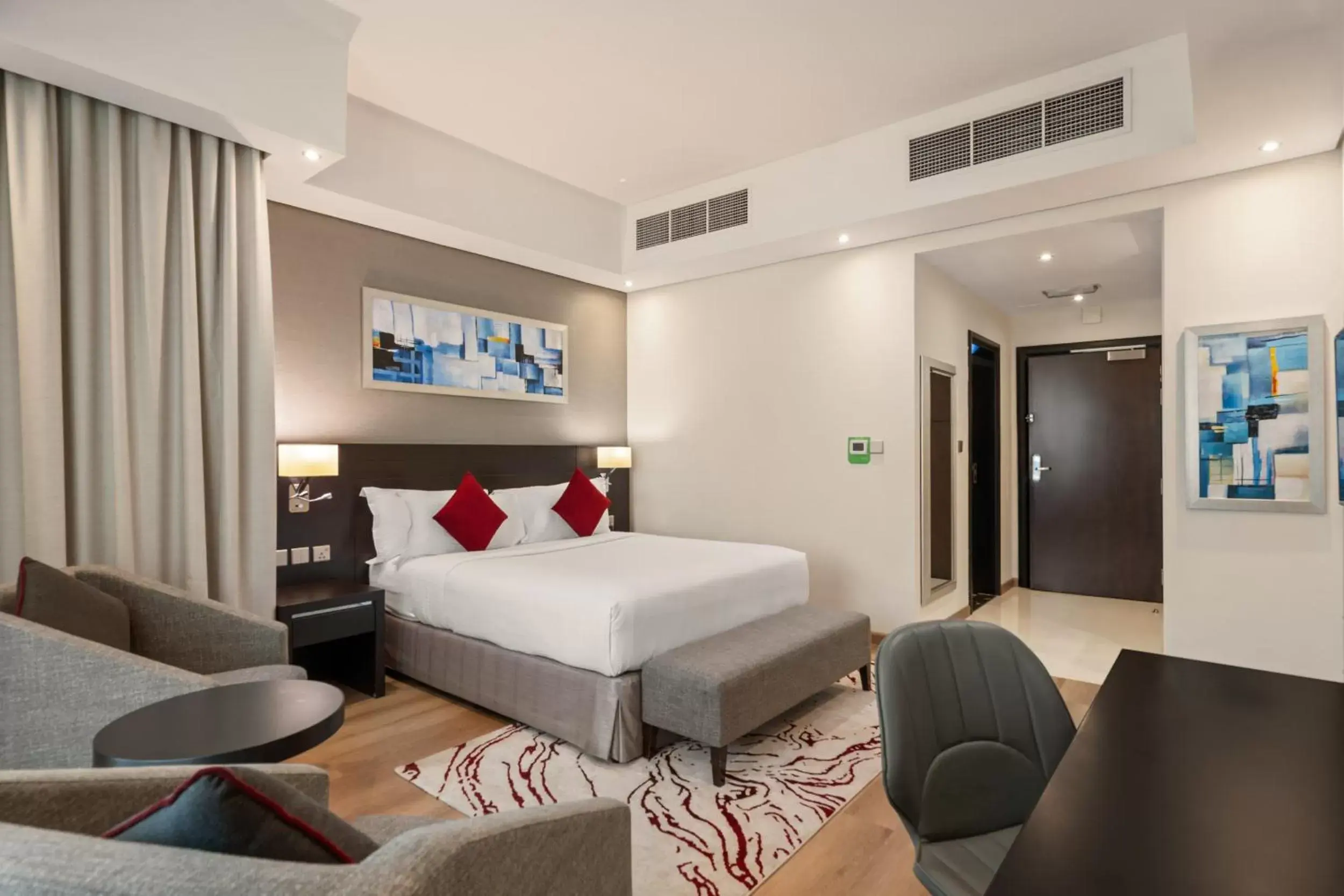 Bedroom in Ramada by Wyndham Dubai Barsha Heights
