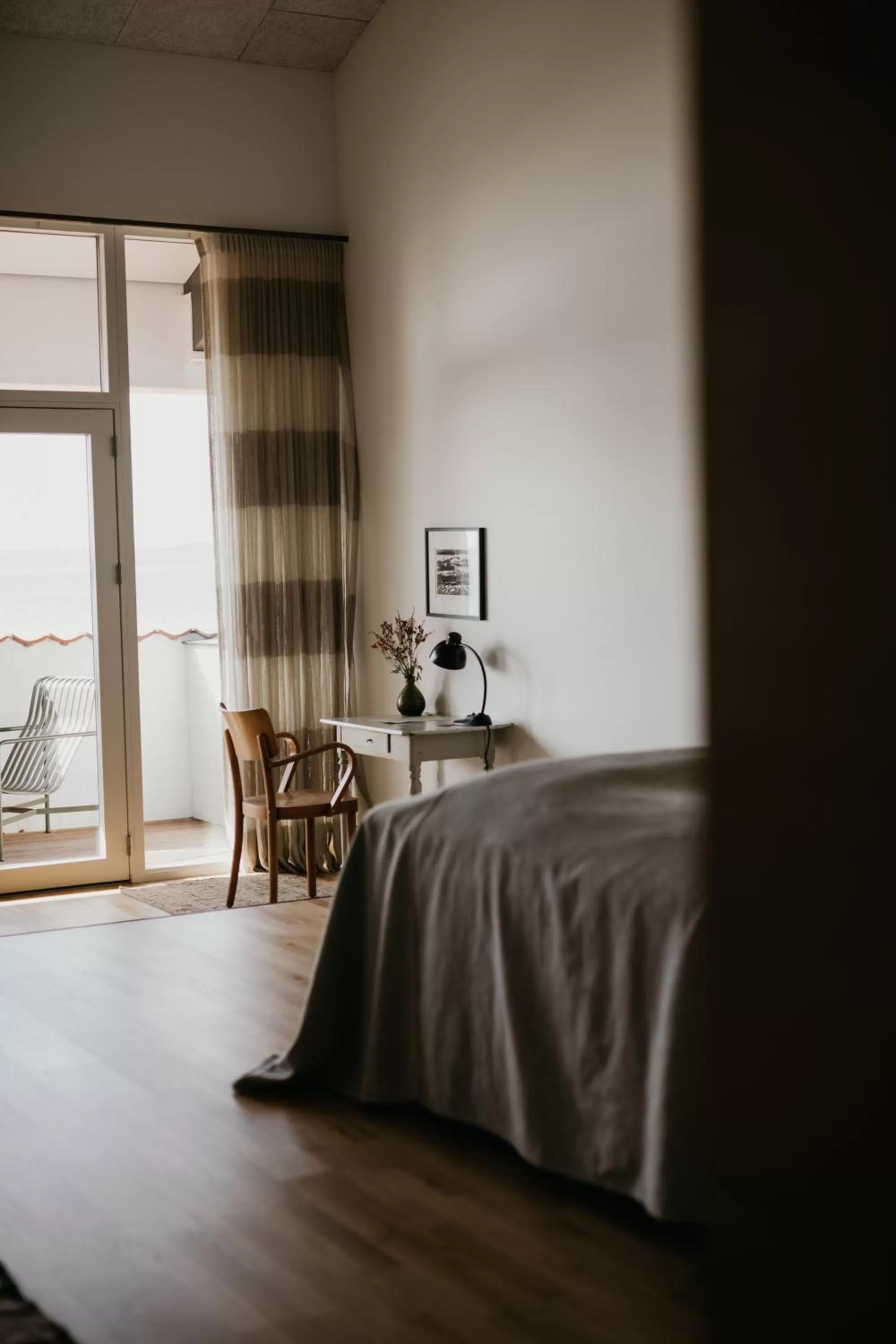 Bed in Langhoff & Juul Boutique Hotel og Restaurant