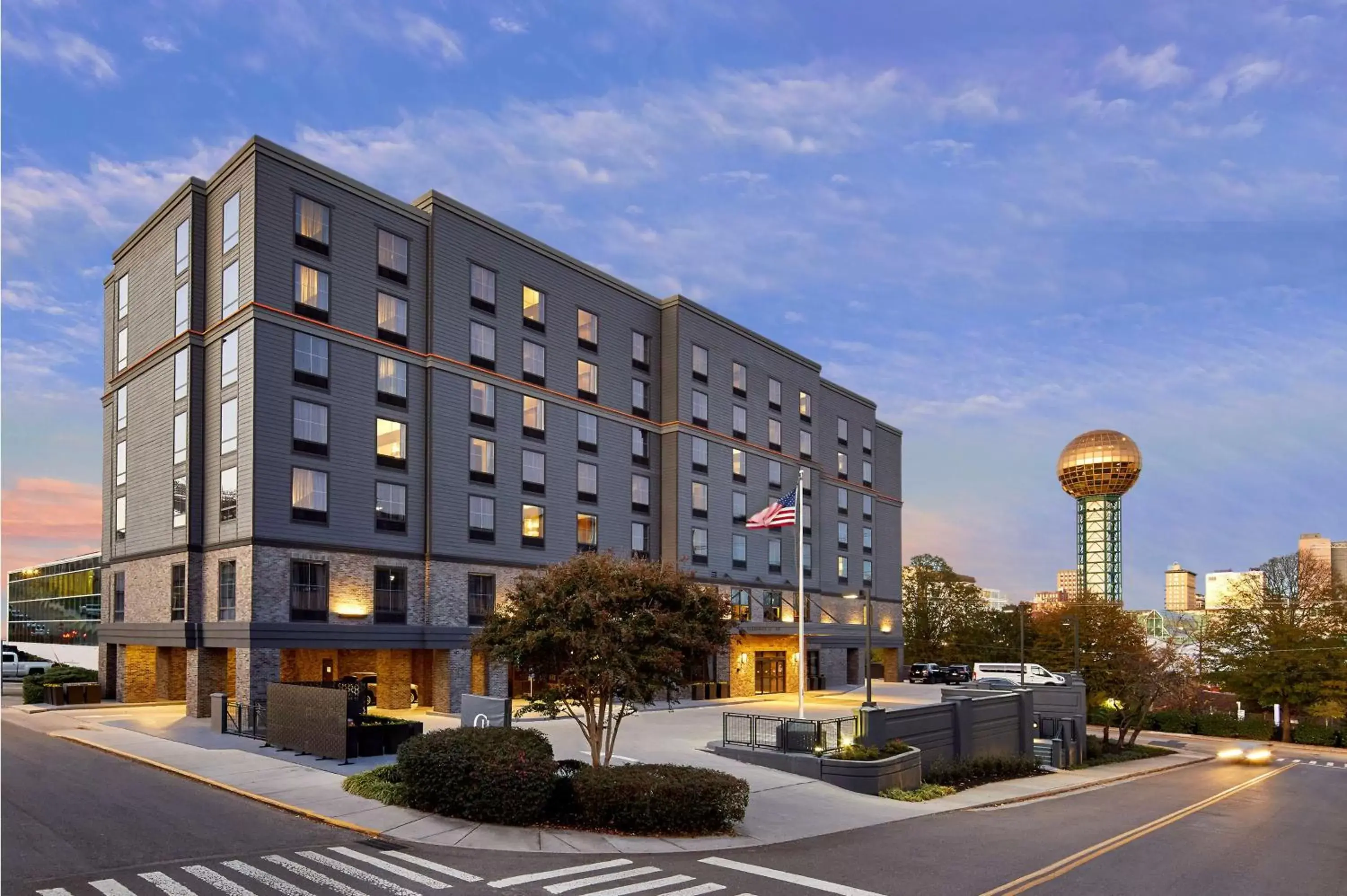 Property Building in Cumberland House Knoxville, Tapestry Collection by Hilton