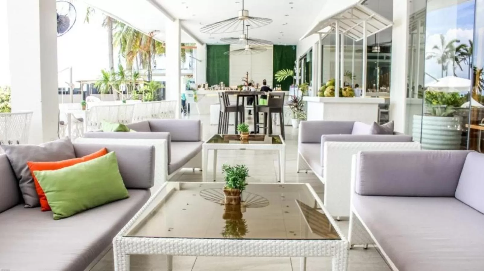 Lobby or reception in Solea Mactan Resort