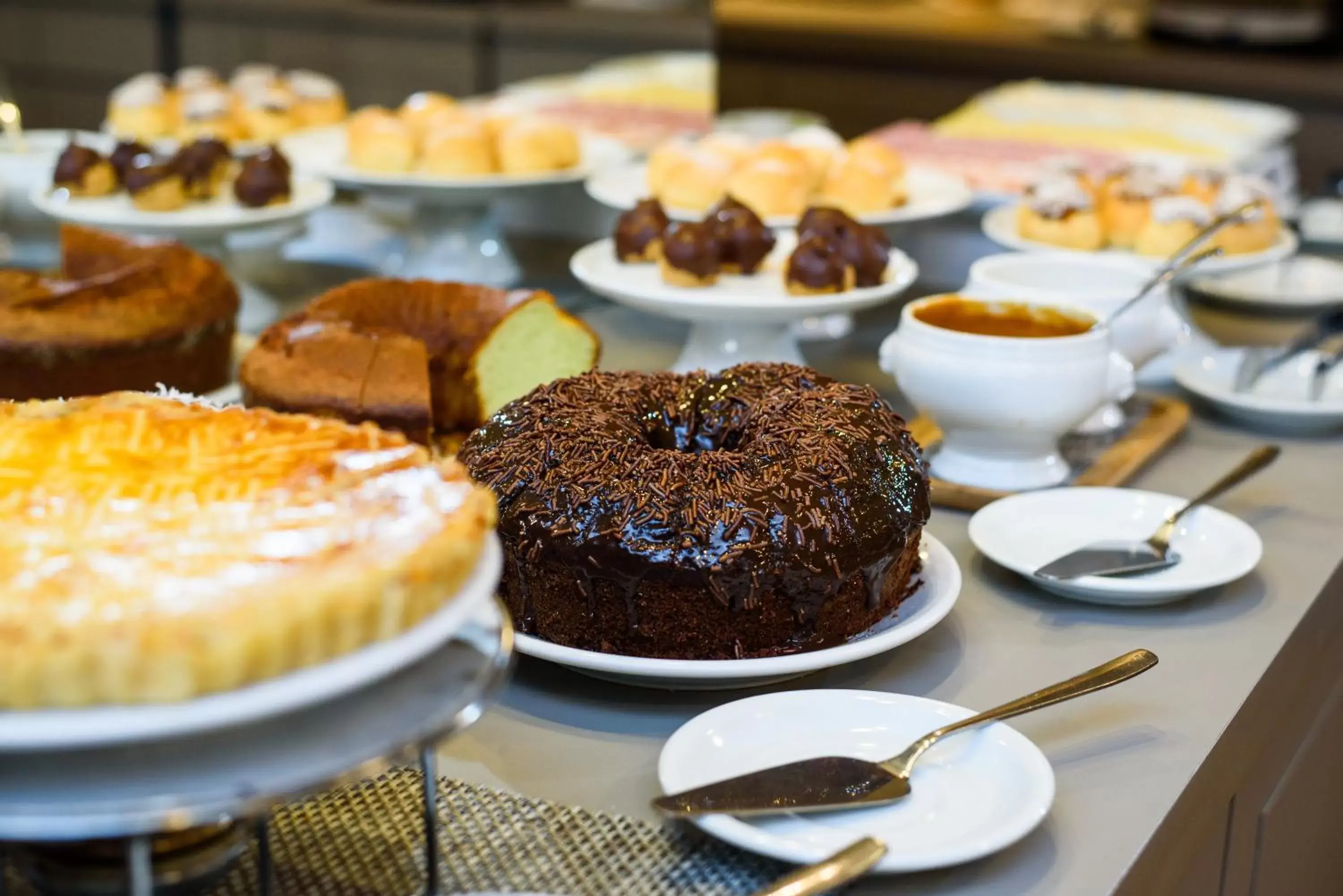 Breakfast in Slaviero Londrina Flat