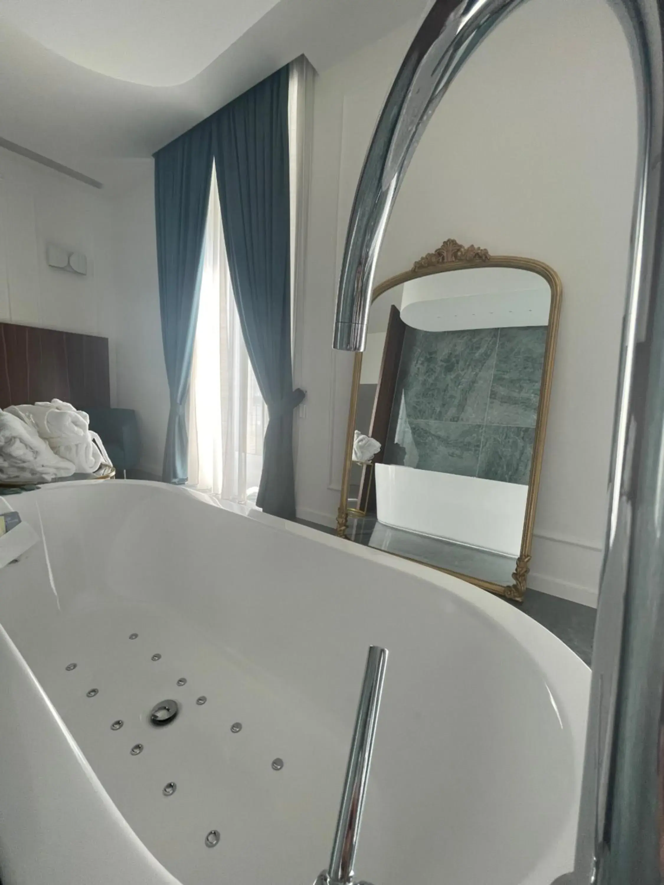 Bedroom, Bathroom in Hotel Stabia