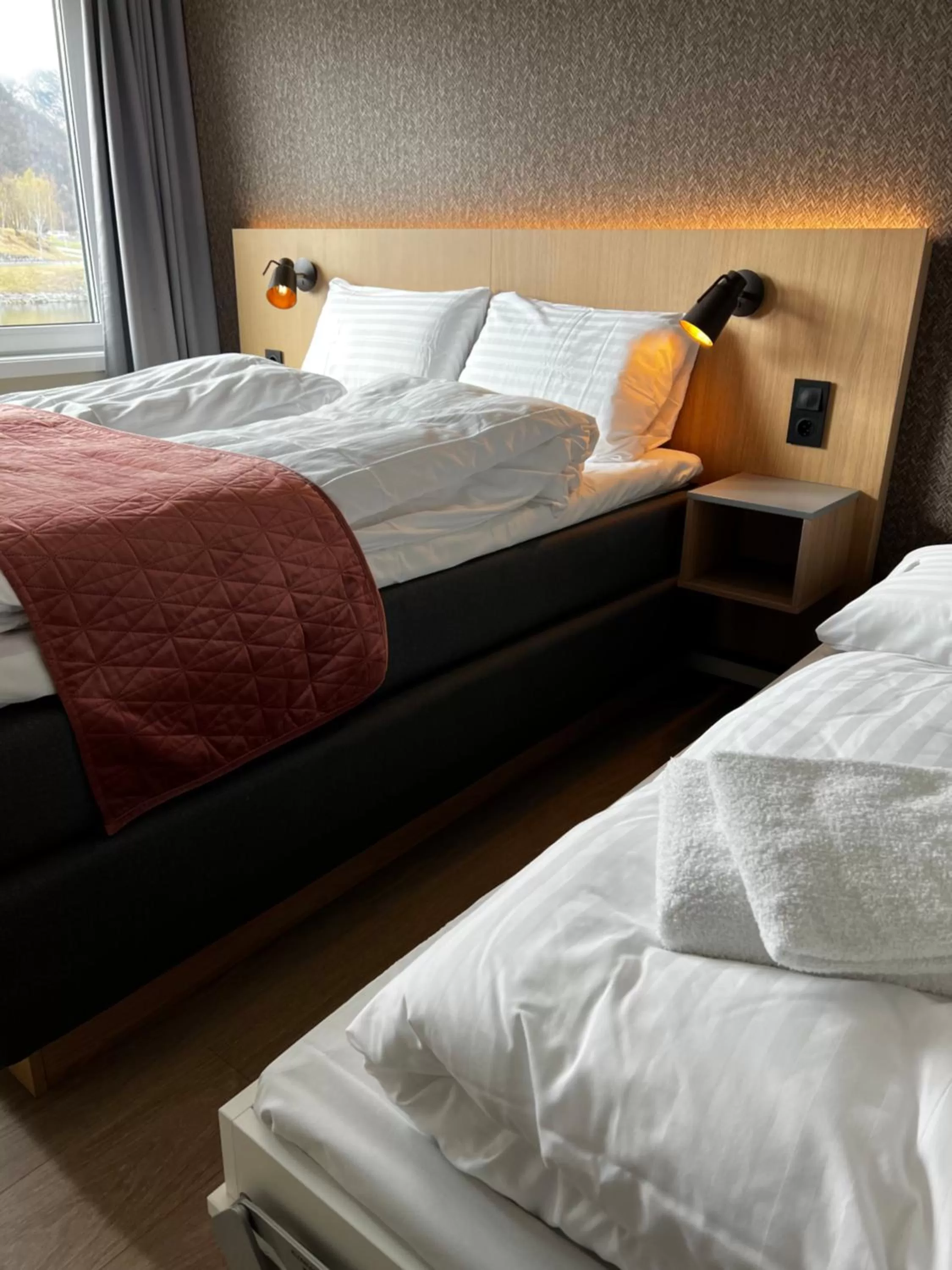 Bed in Frichs Ekspress Åndalsnes