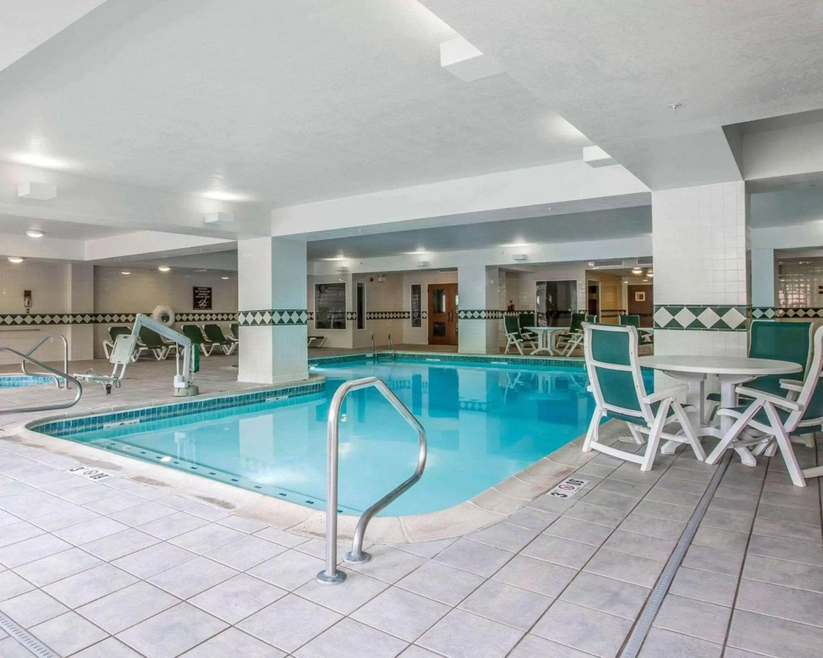 On site, Swimming Pool in Comfort Inn & Suites Near Burke Mountain