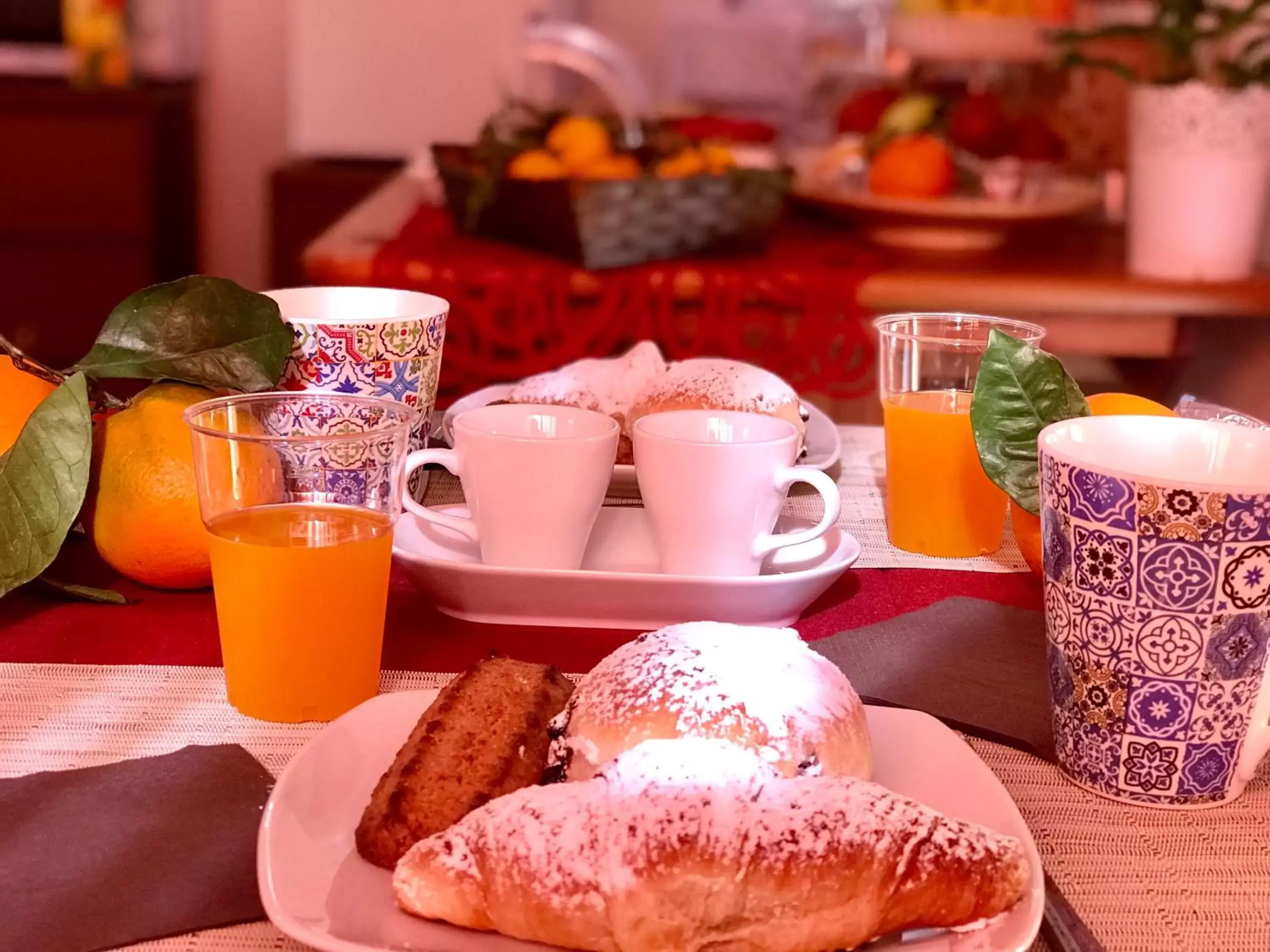 Continental breakfast, Breakfast in LeAlbe di Sicilia