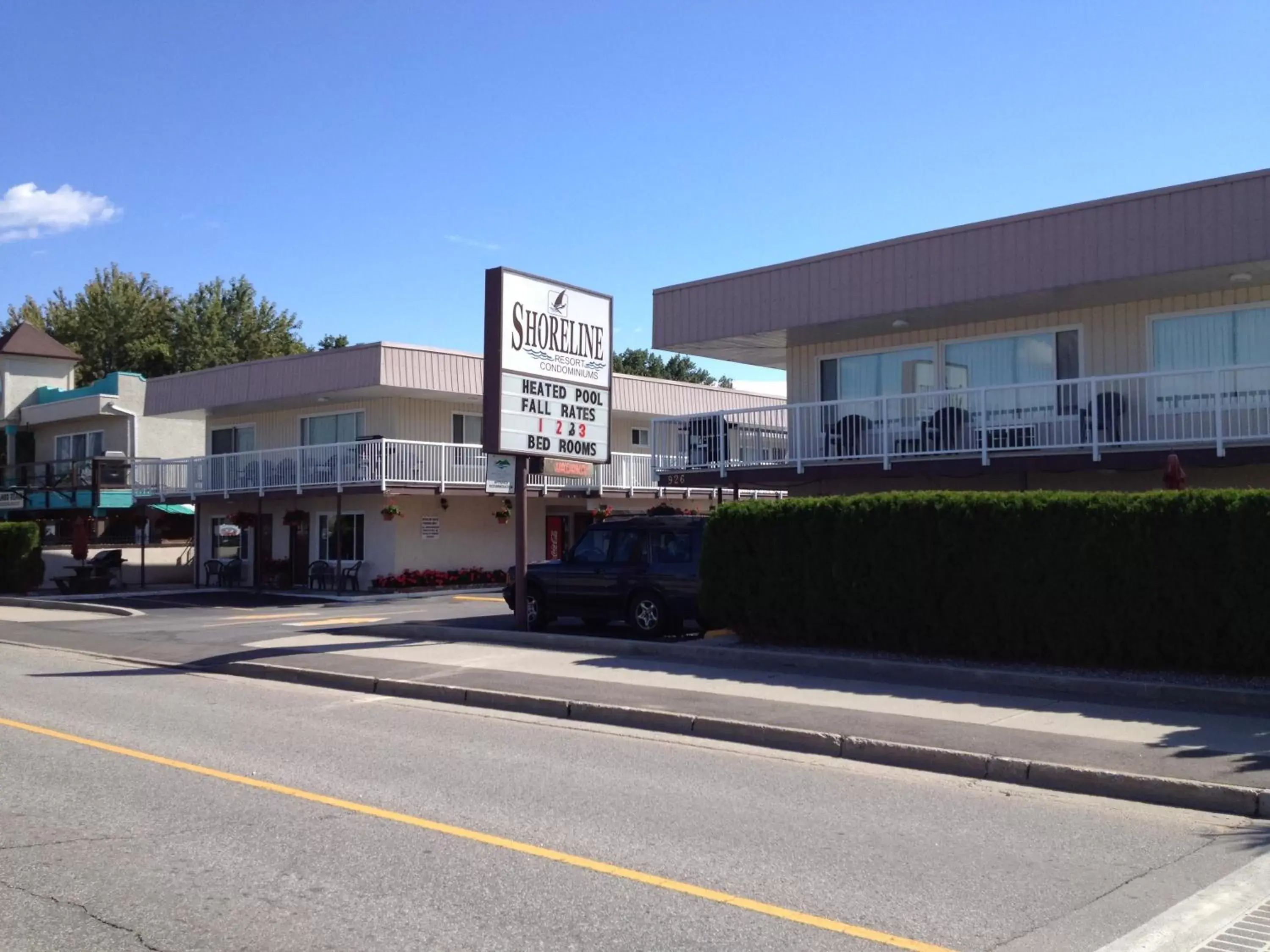 Facade/entrance, Property Building in Shoreline Resort Condominiums