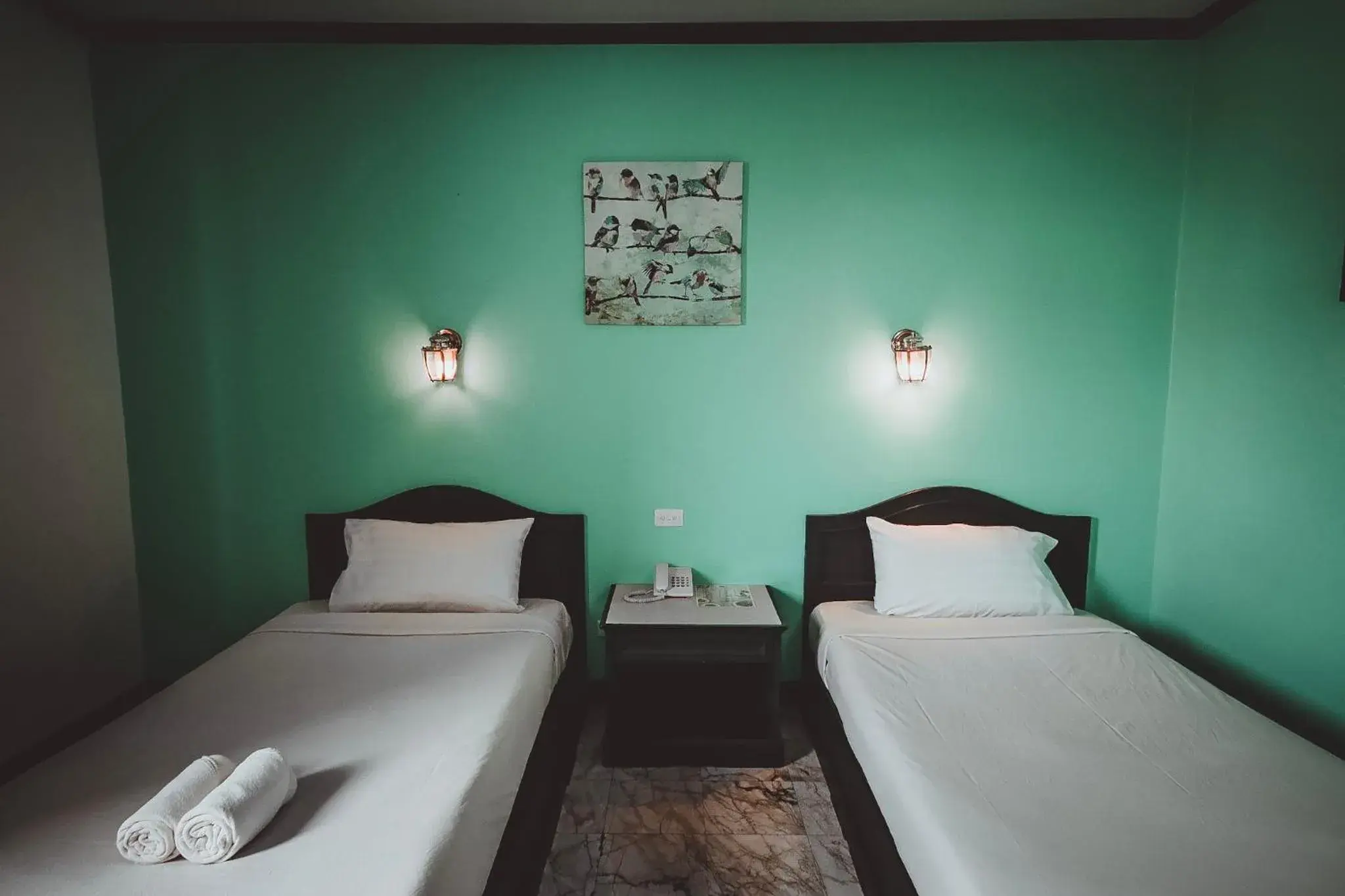 Bed in AVA Hotel Bed in AVA Hotel