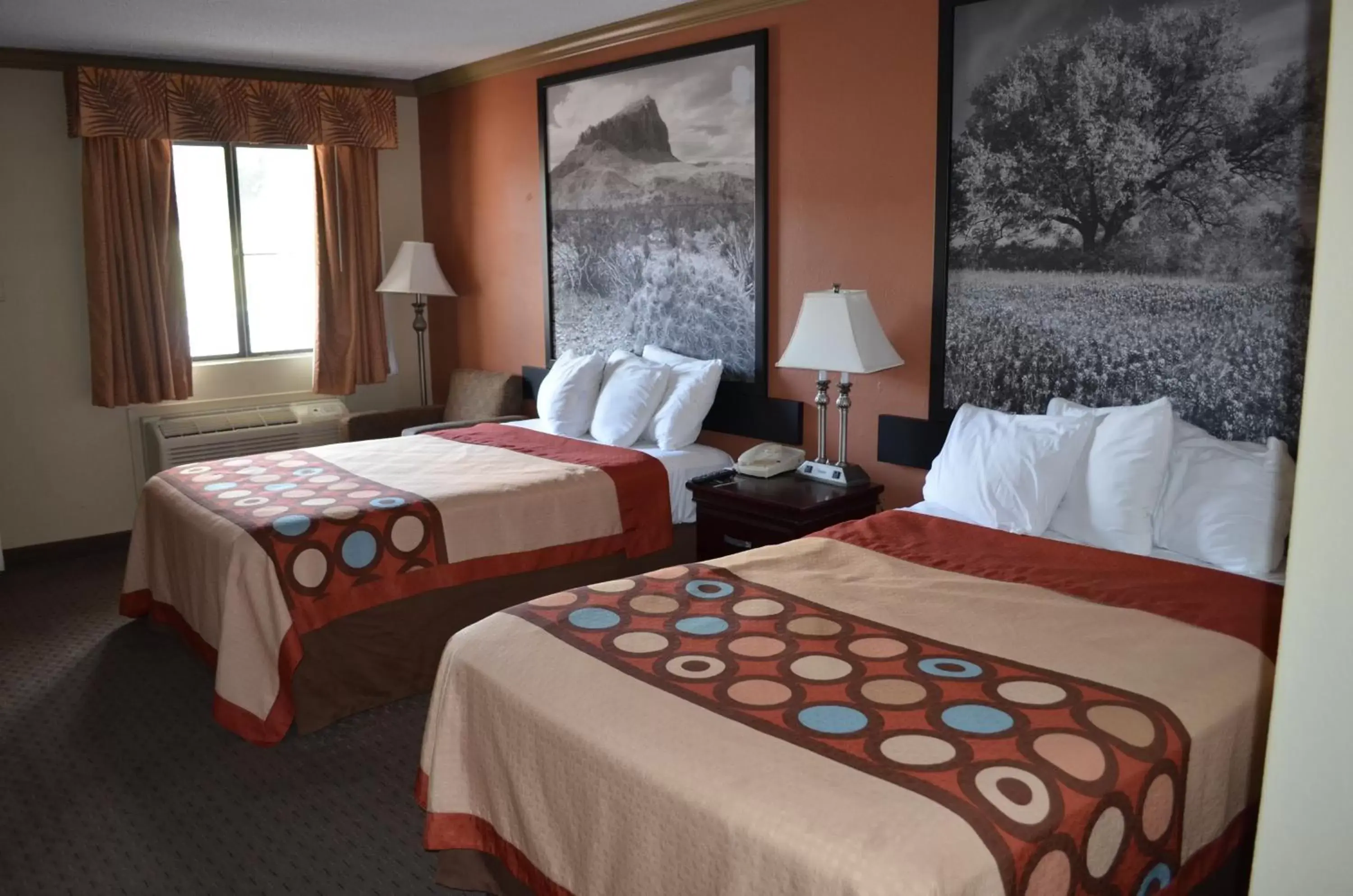 Bed in Hill Country Inn and Suite