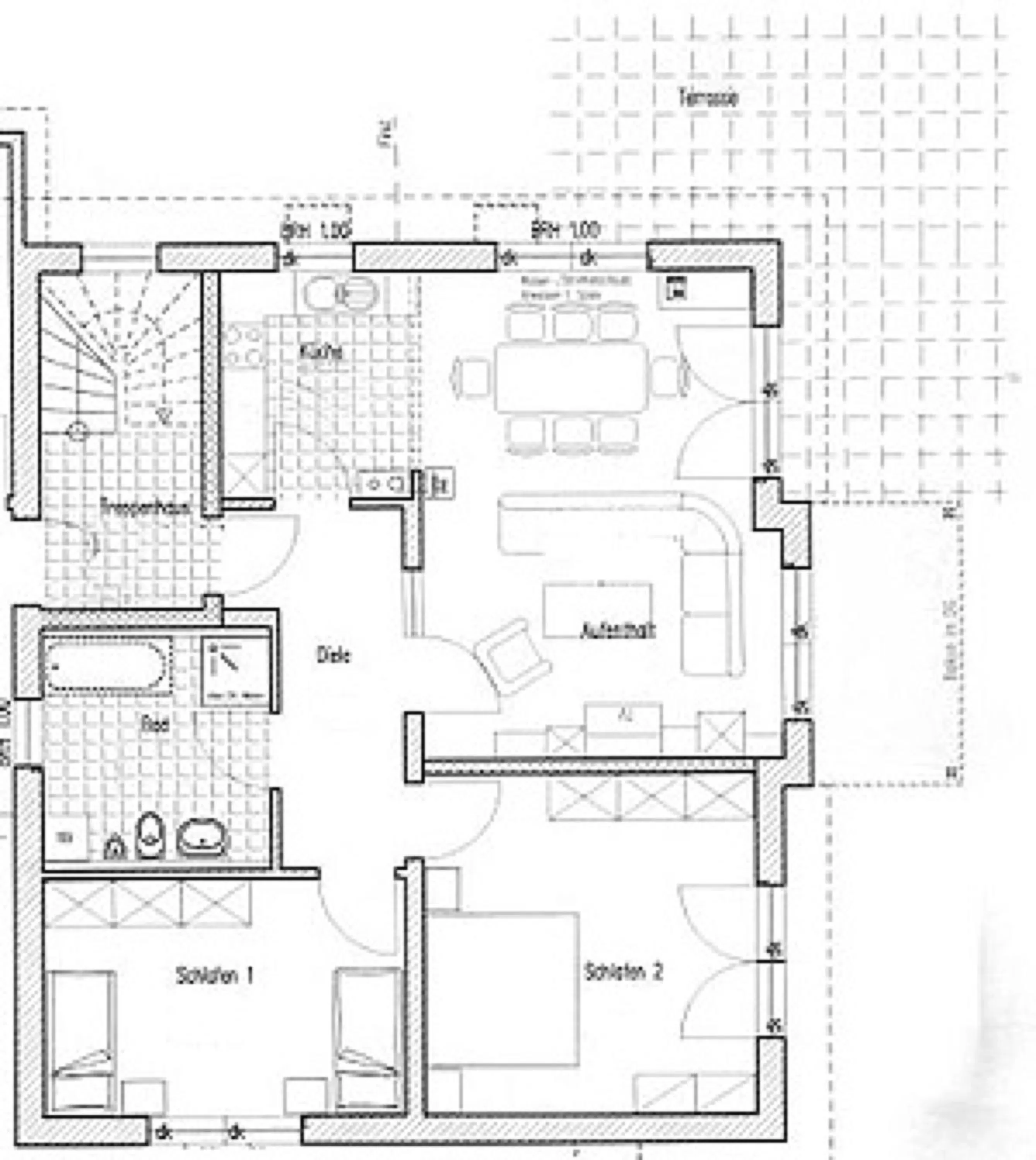 Decorative detail in Gästehaus und Fewo Lamm Garni