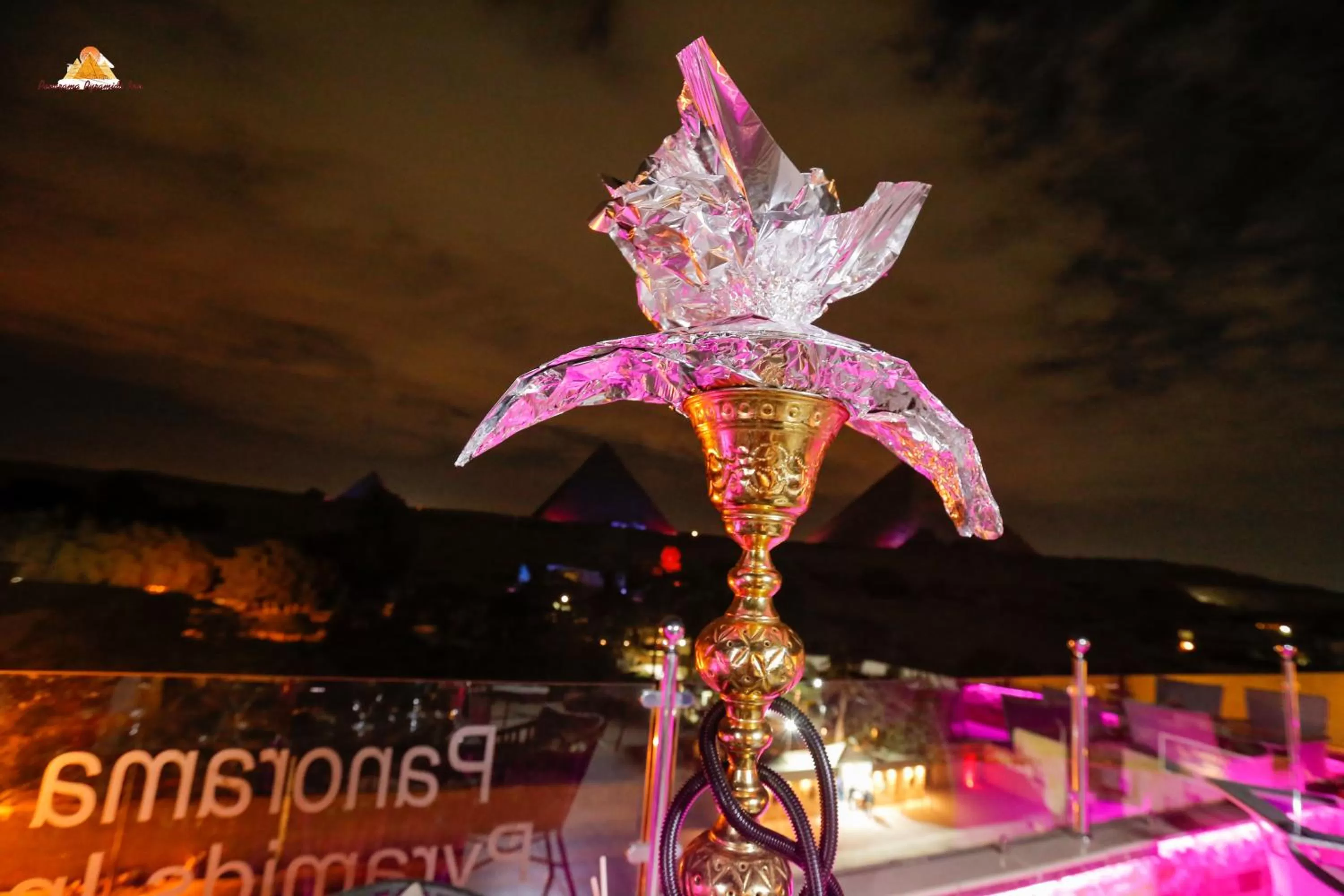 Restaurant/places to eat in PANORAMA view pyramids