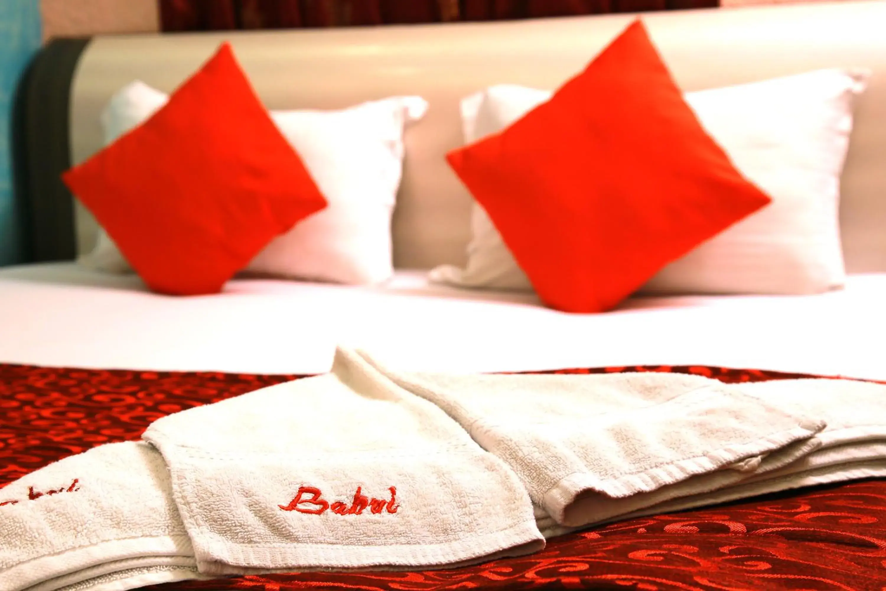 Bed in Babul Hotel