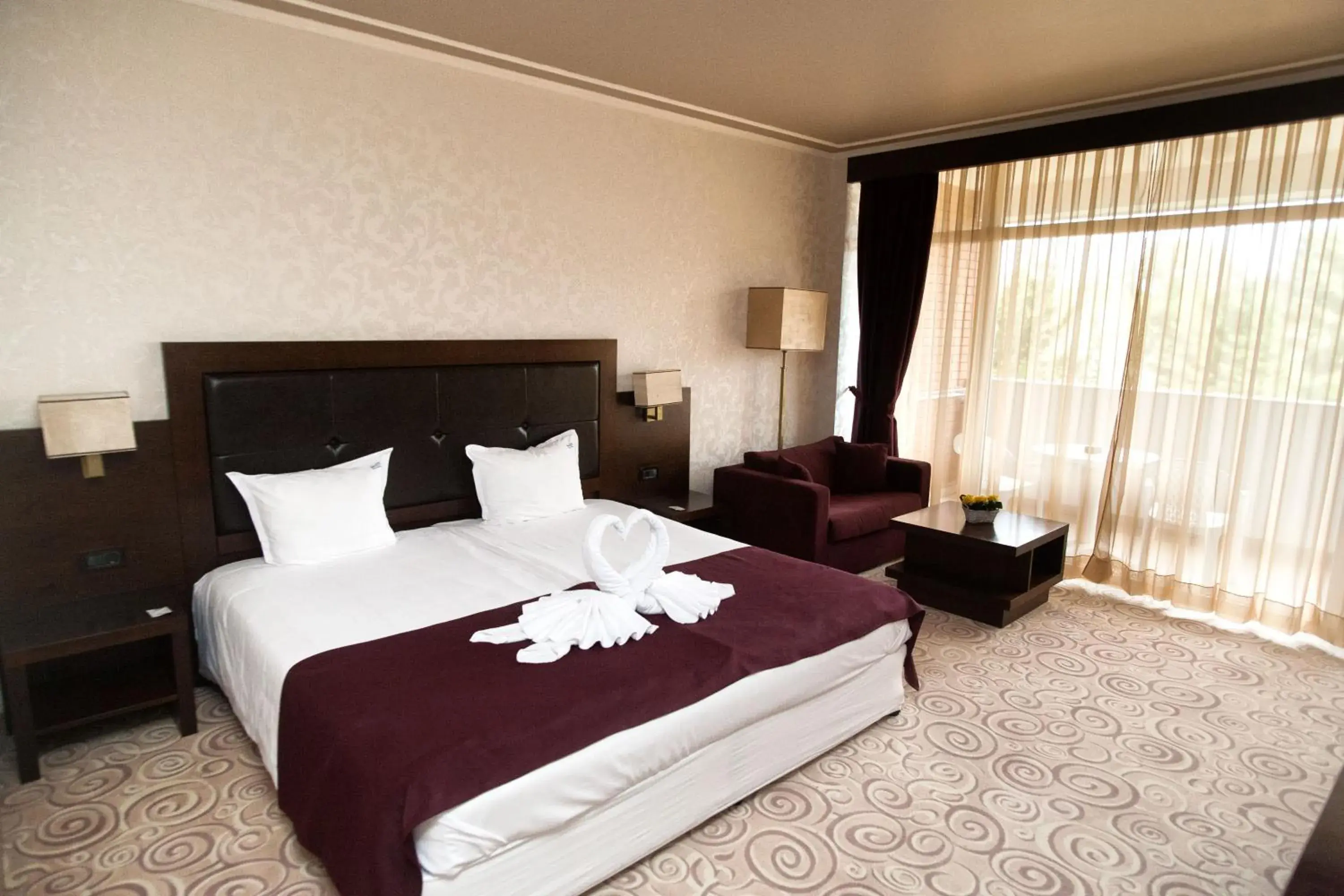 Bedroom in Hissar Spa Hotel