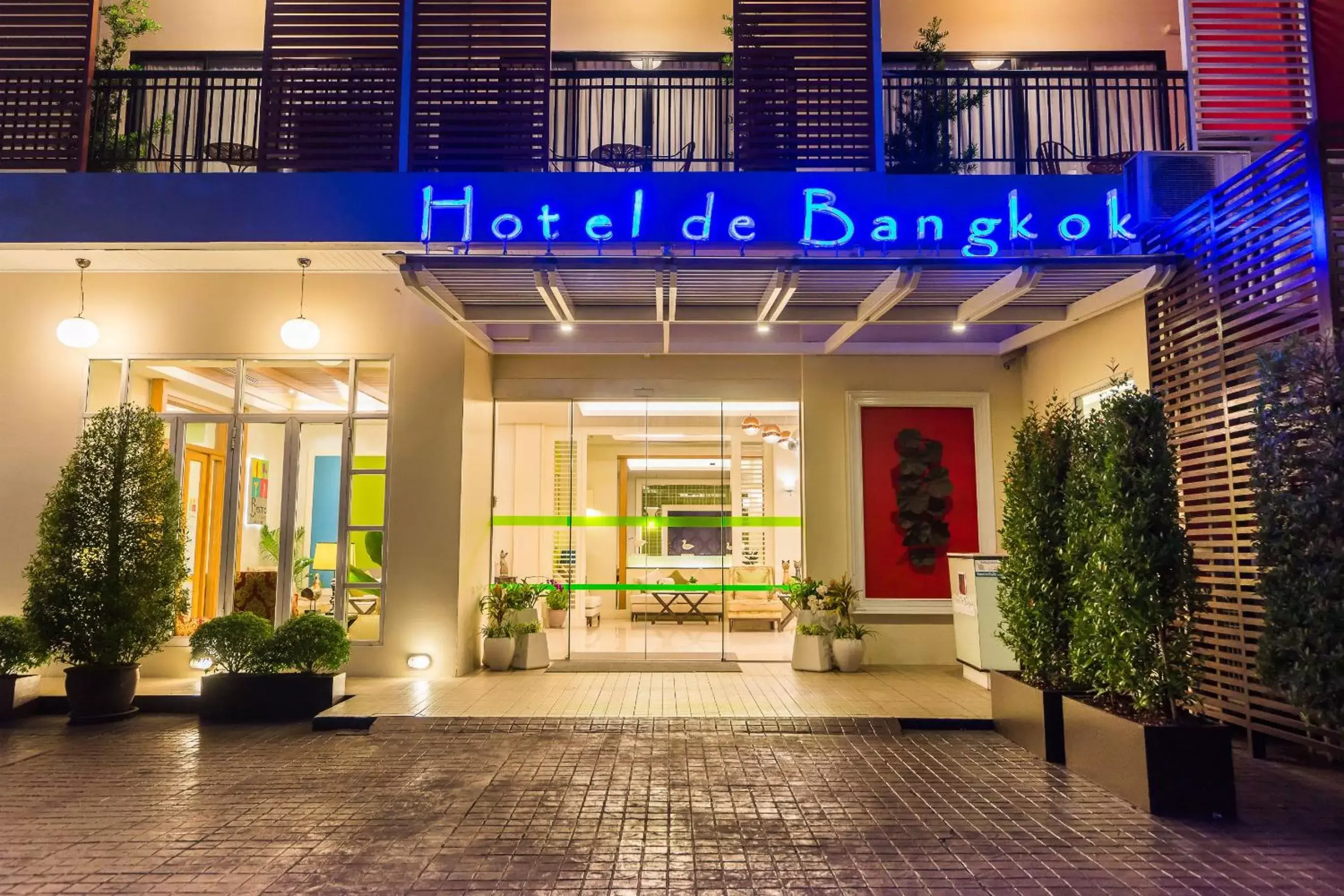Facade/entrance in Hotel De Bangkok