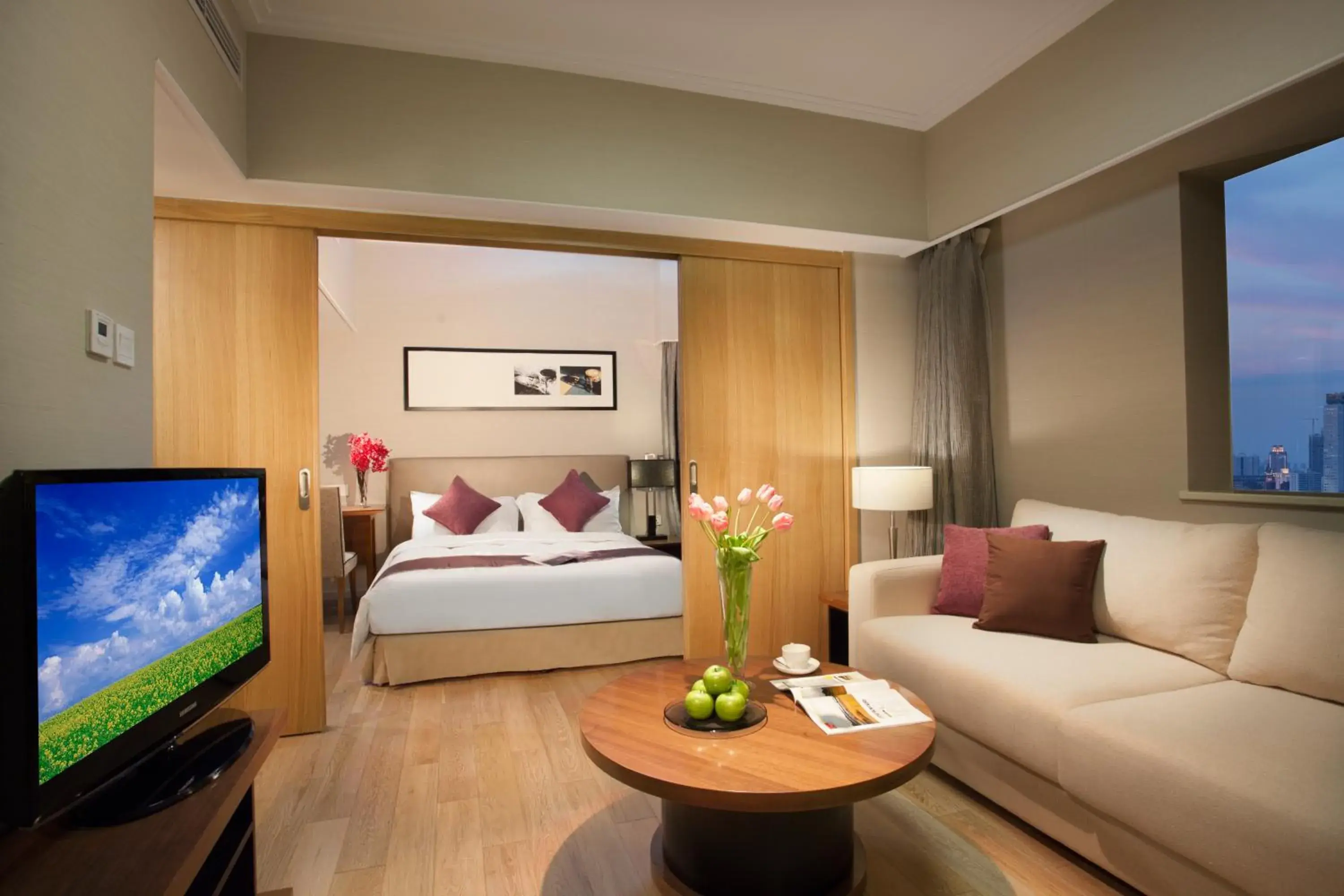 Bed in Somerset Olympic Tower Tianjin Bed in Somerset Olympic Tower Tianjin