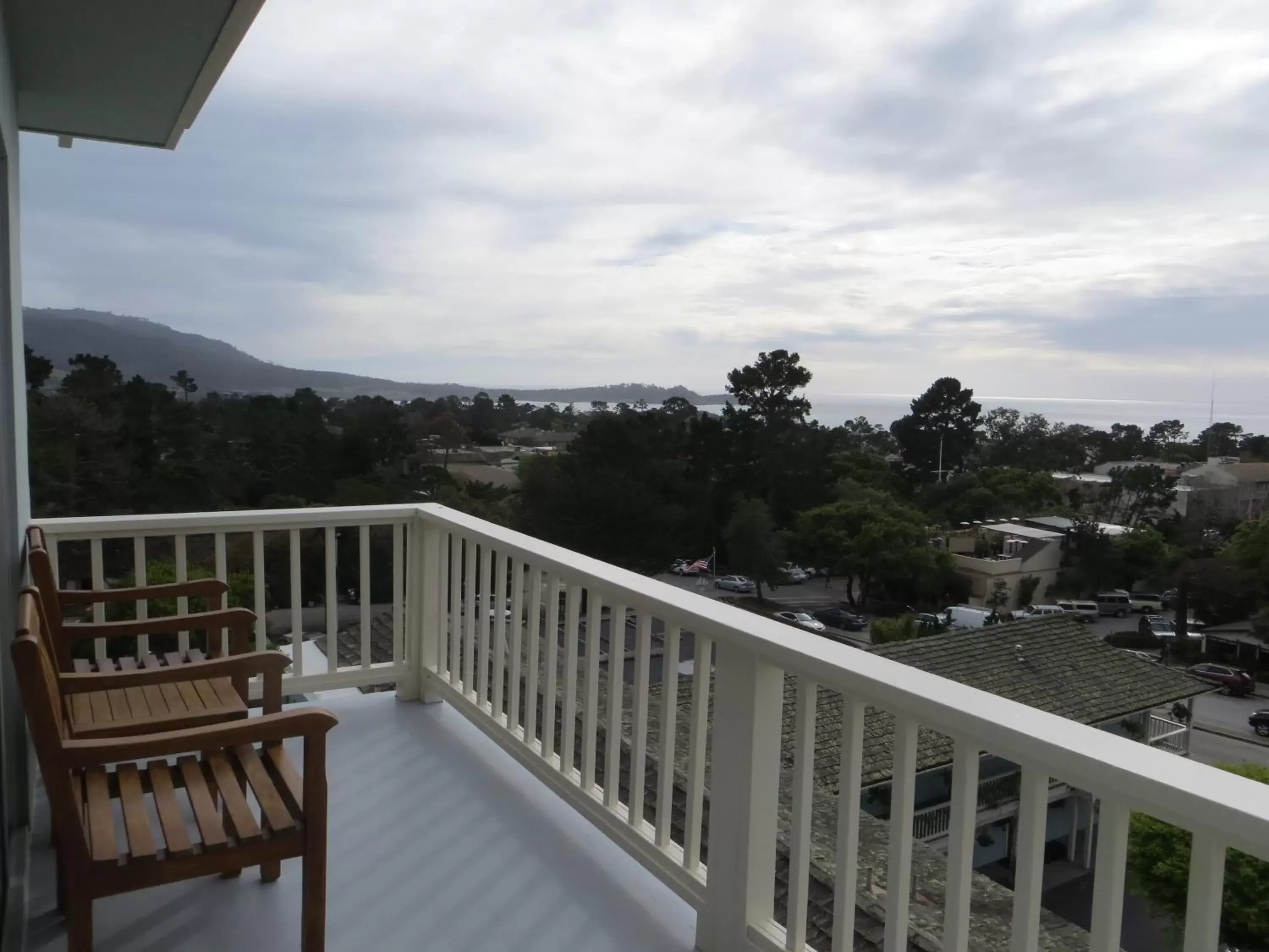 Balcony/Terrace in Carmel Bay View Inn Balcony/Terrace in Carmel Bay View Inn