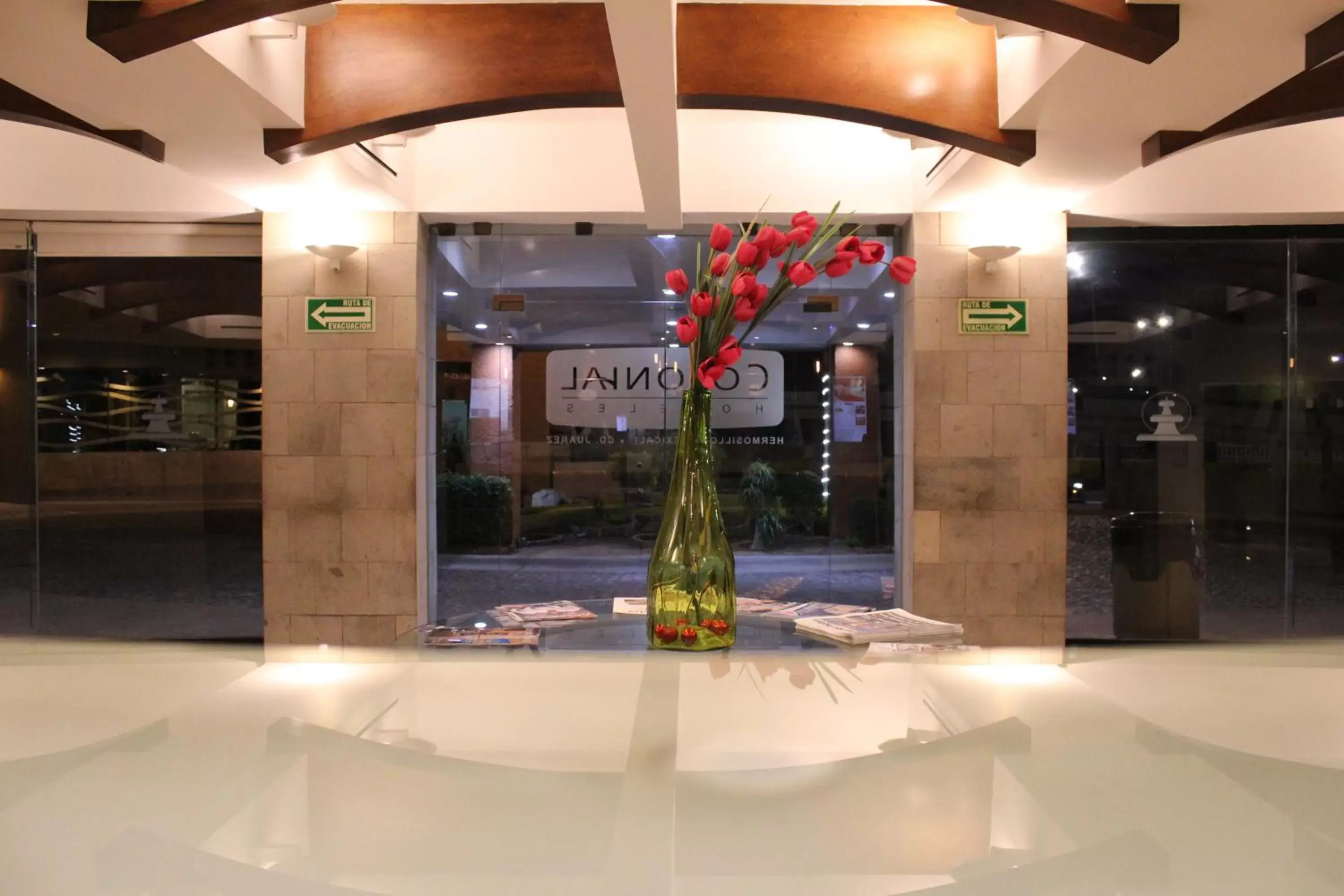 Lobby or reception in Hotel Colonial Hermosillo