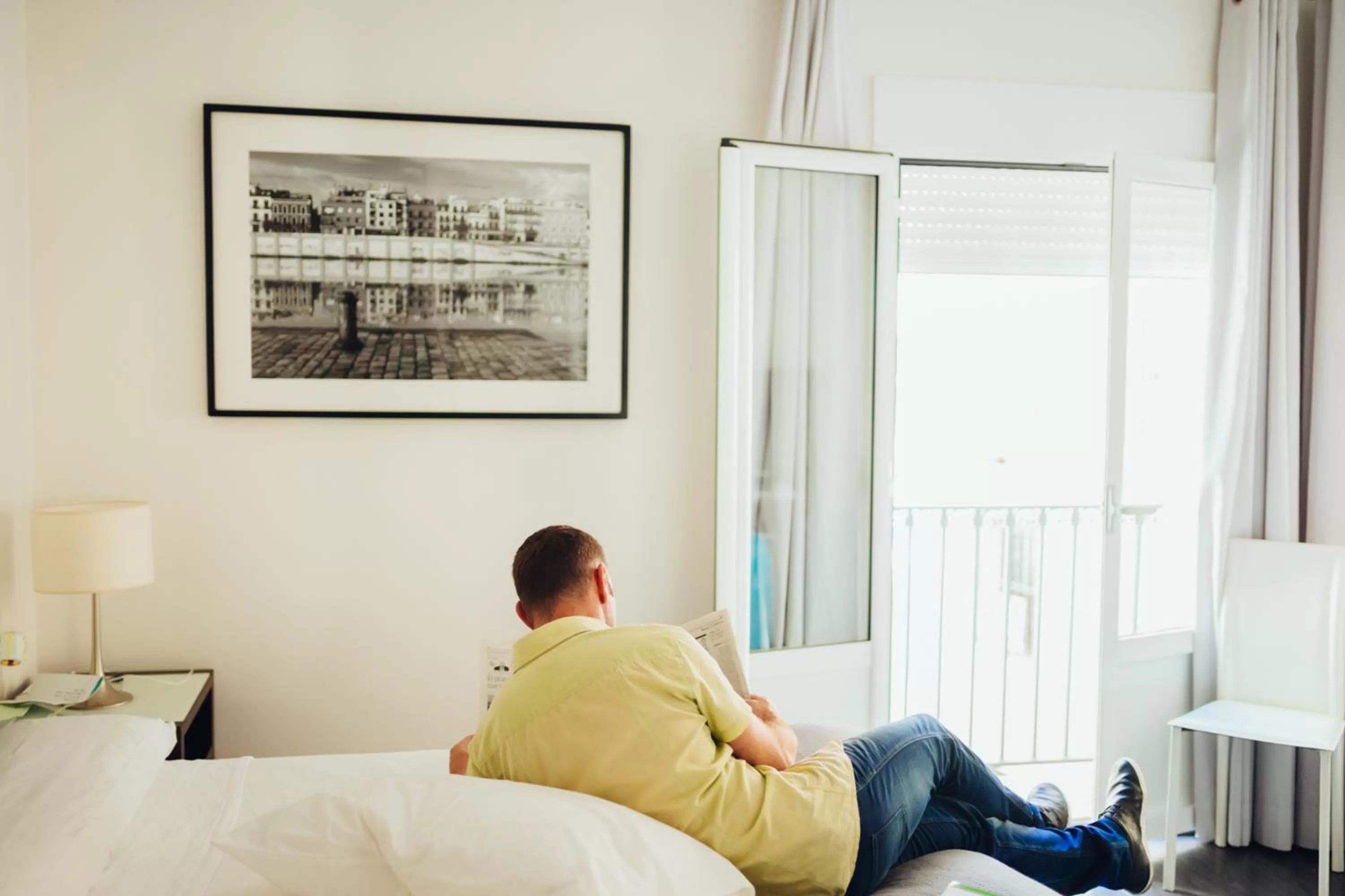 Decorative detail, Bed in Hotel Madrid de Sevilla by SHS