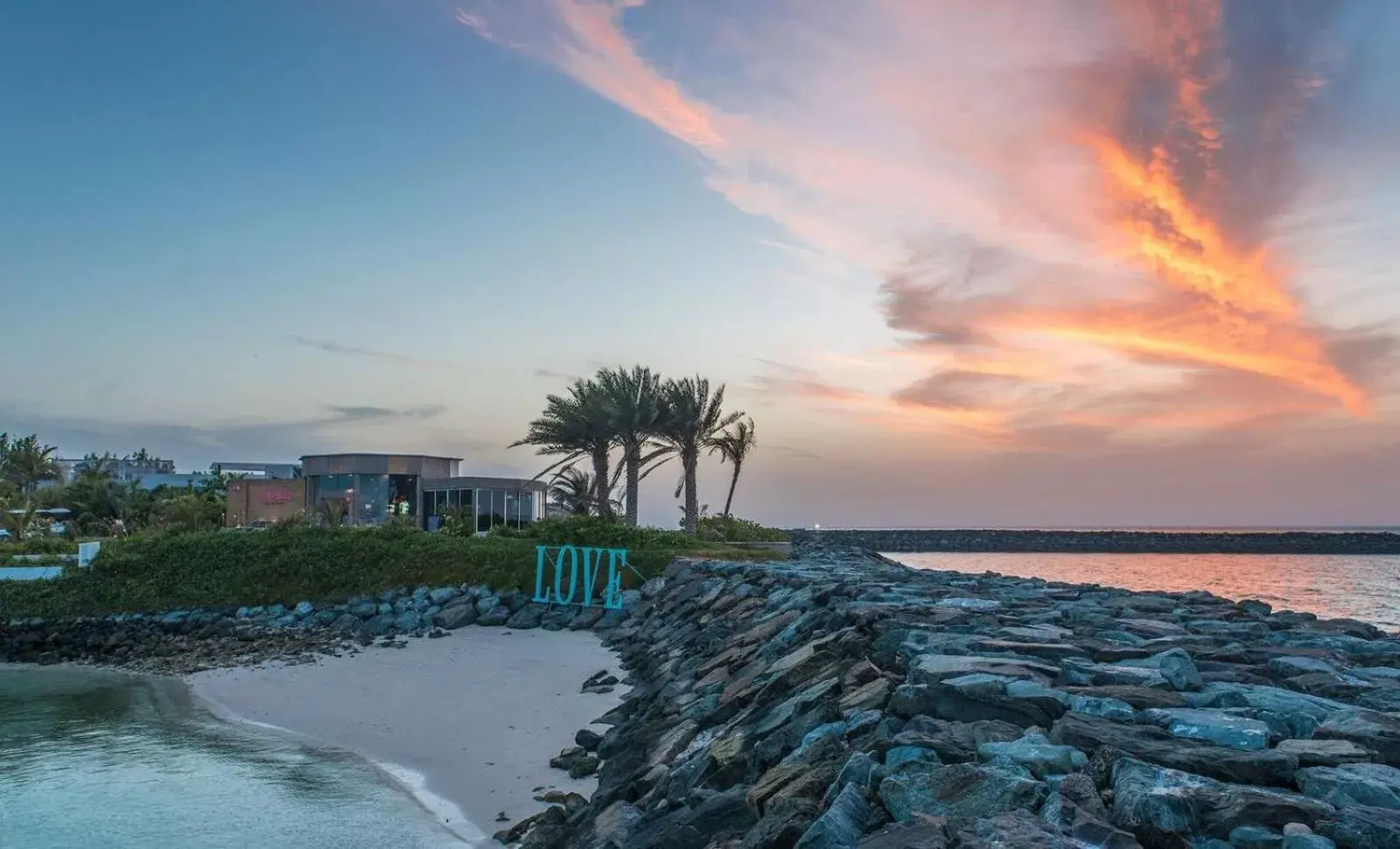 Beach in Nurai Island, Saadiyat