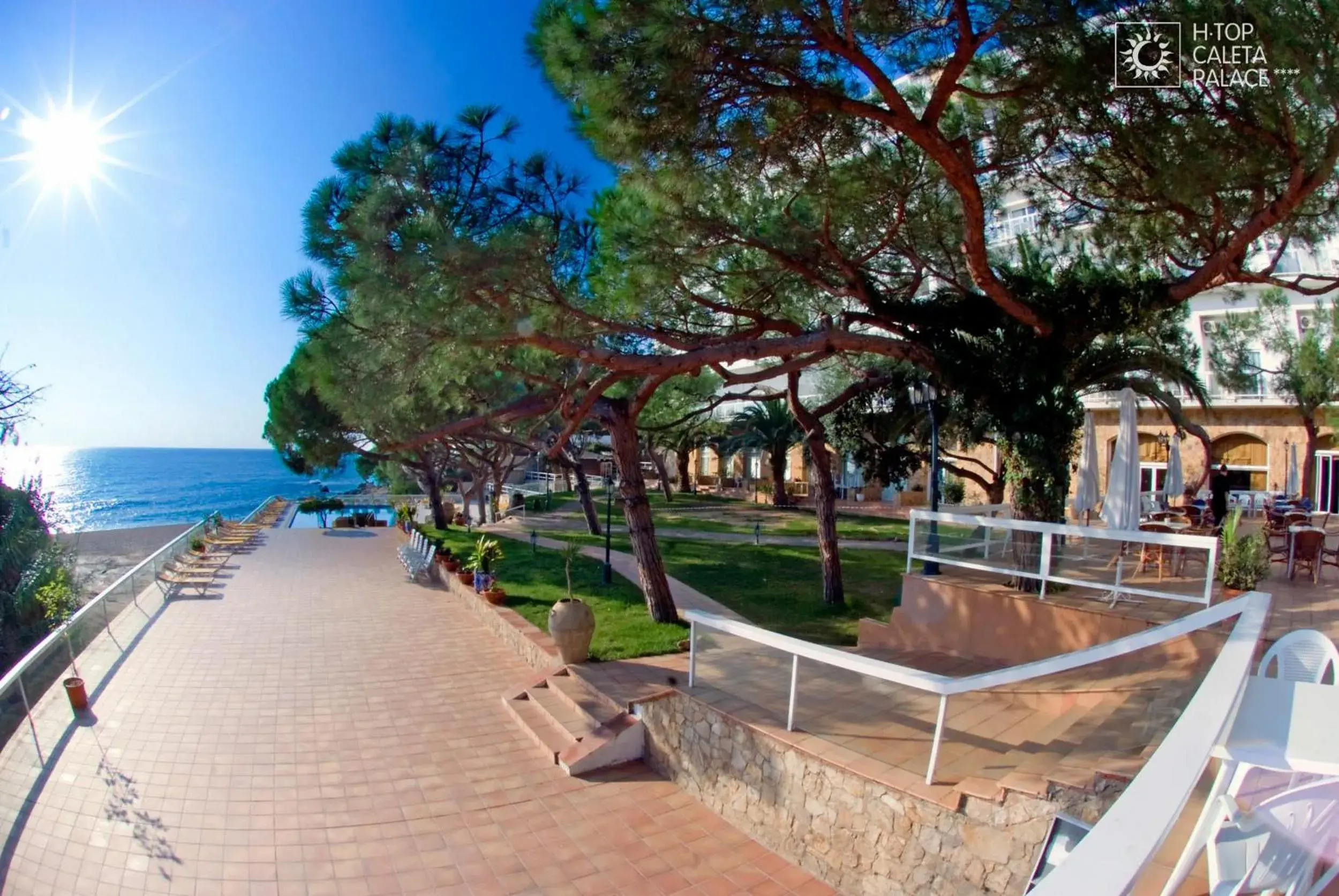 Patio in htop Caleta Palace