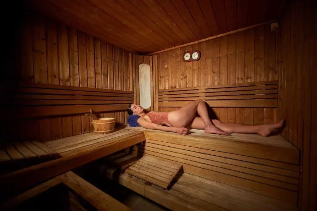 Sauna in Santa Clara Urban Hotel & Spa