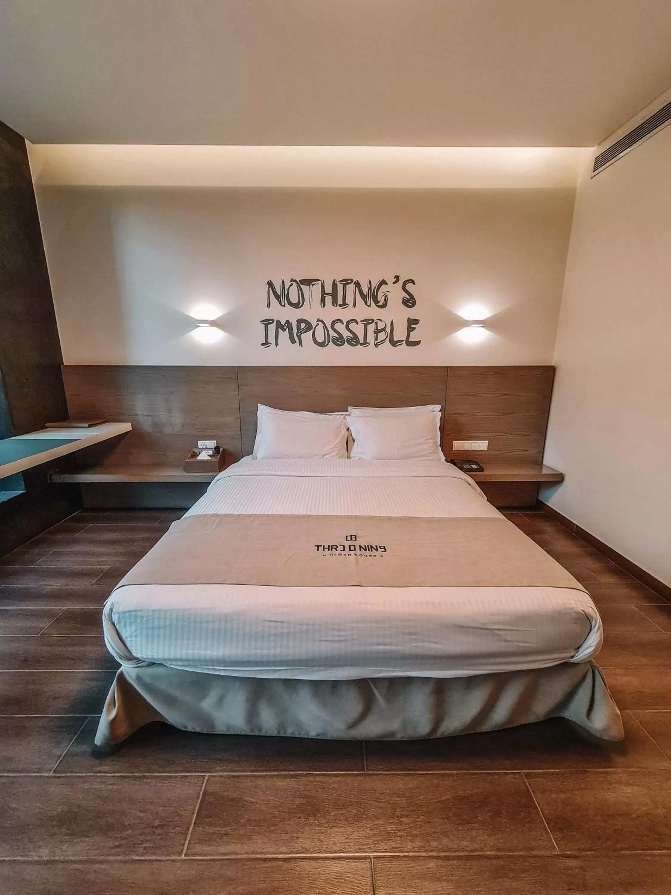 Bed in Three O Nine Hotel