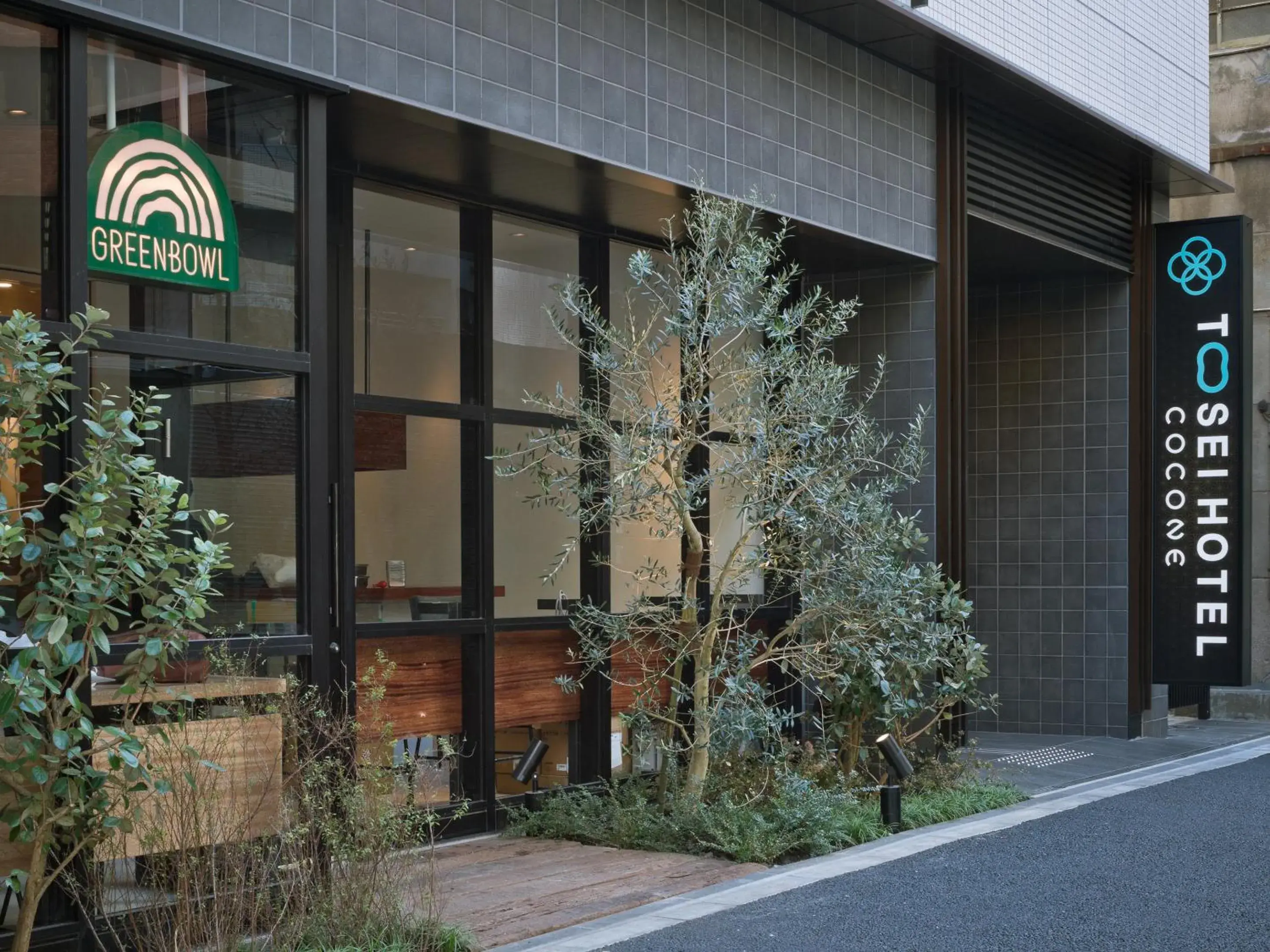 Property building in Tosei Hotel Cocone Kanda Property building in Tosei Hotel Cocone Kanda