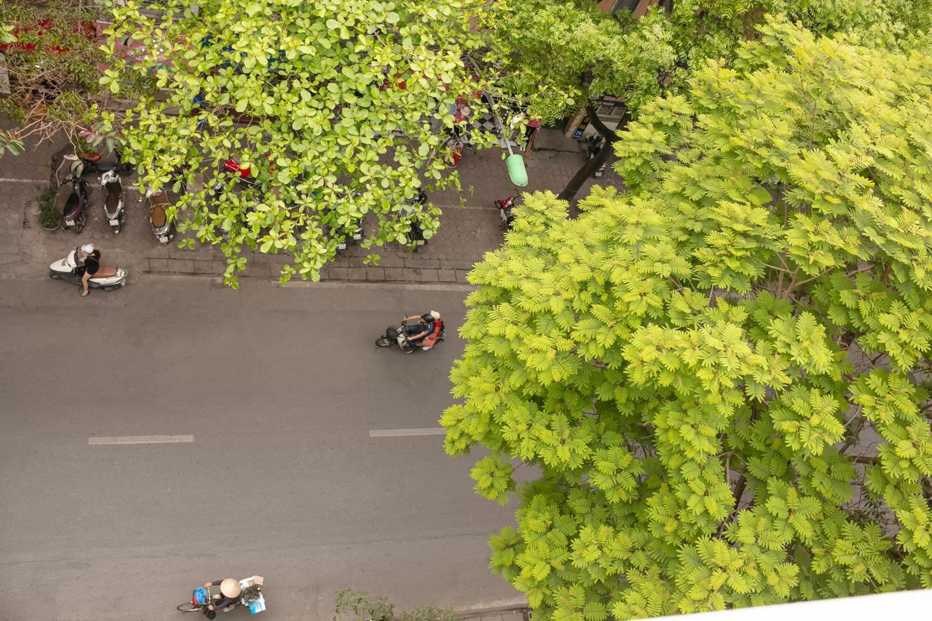 Street view in Hanoi Aria Central Hotel & Spa