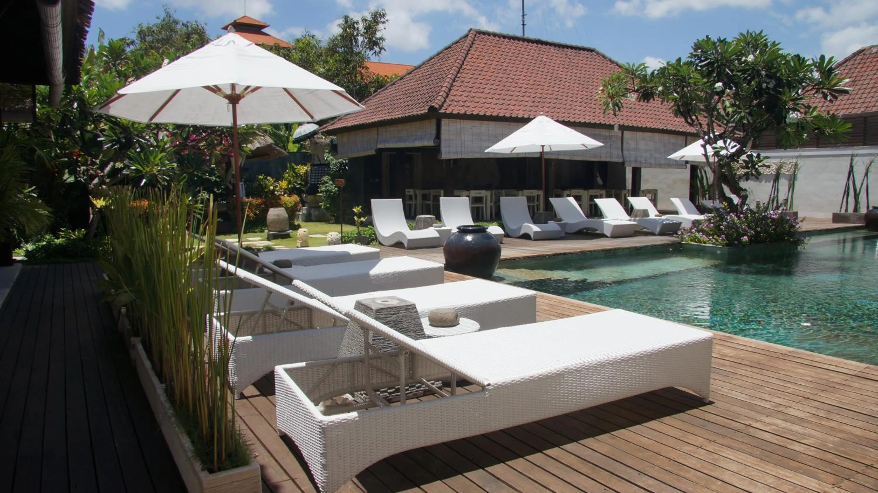 Swimming pool in Katala Suites and Villas