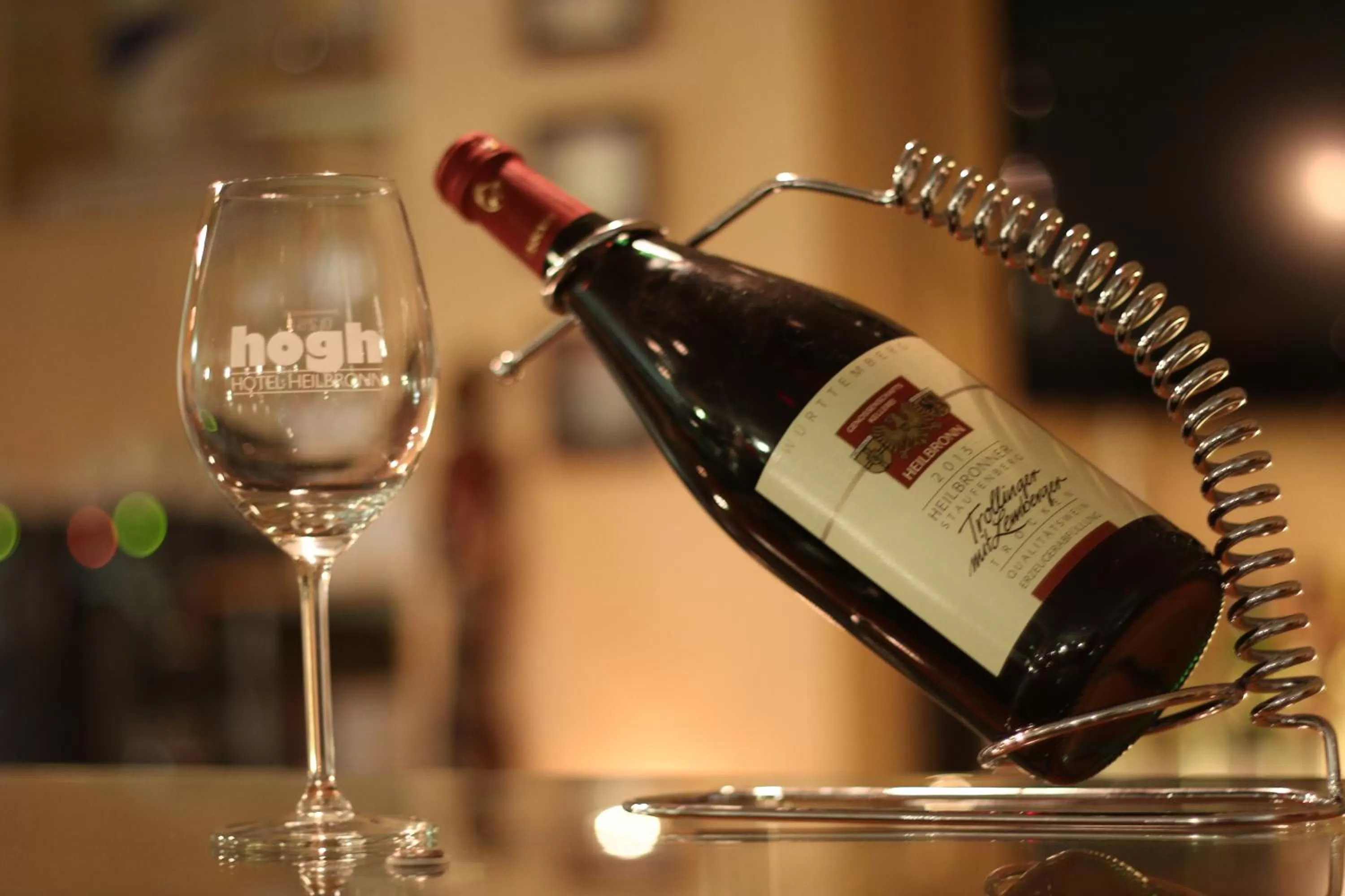 Alcoholic drinks in hogh Hotel Heilbronn