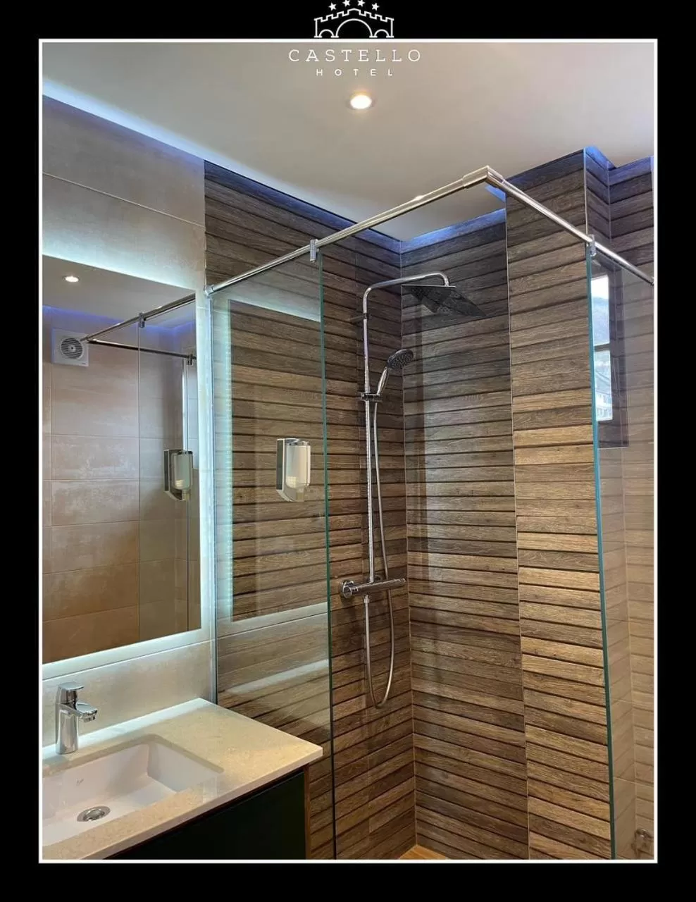 Bathroom in Hotel Castello