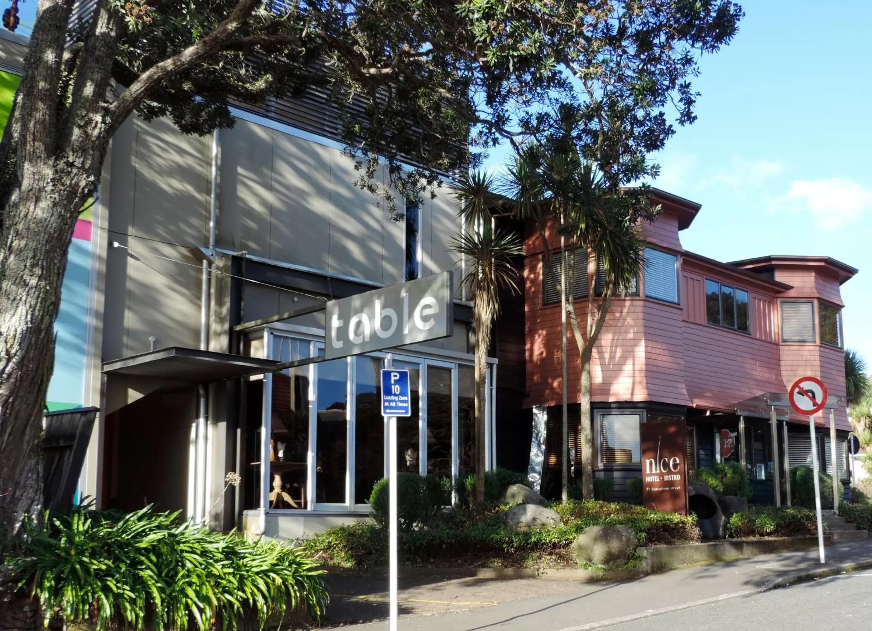 Facade/entrance, Property Building in Nice Hotel