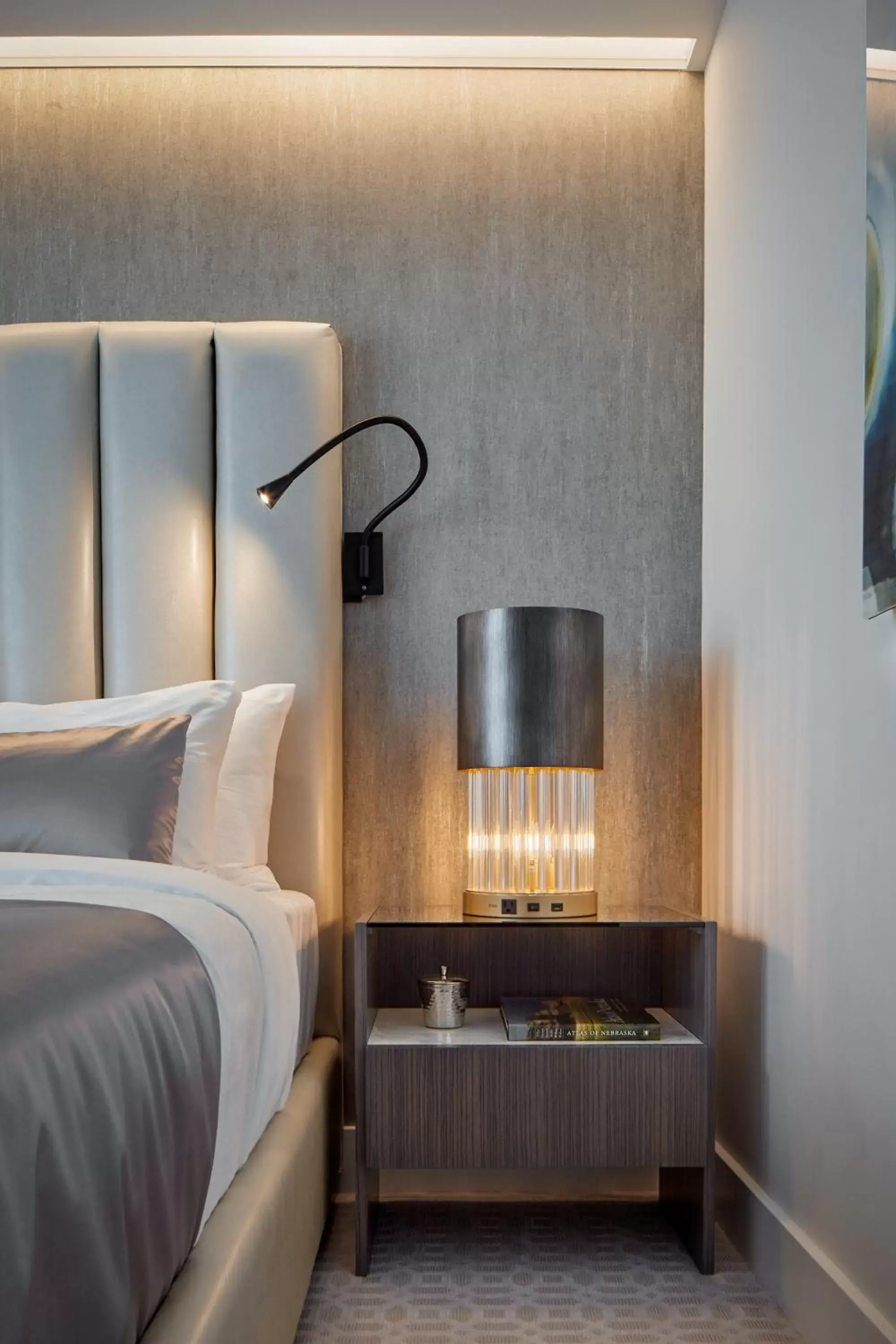 Bed in The Kindler Hotel Bed in The Kindler Hotel