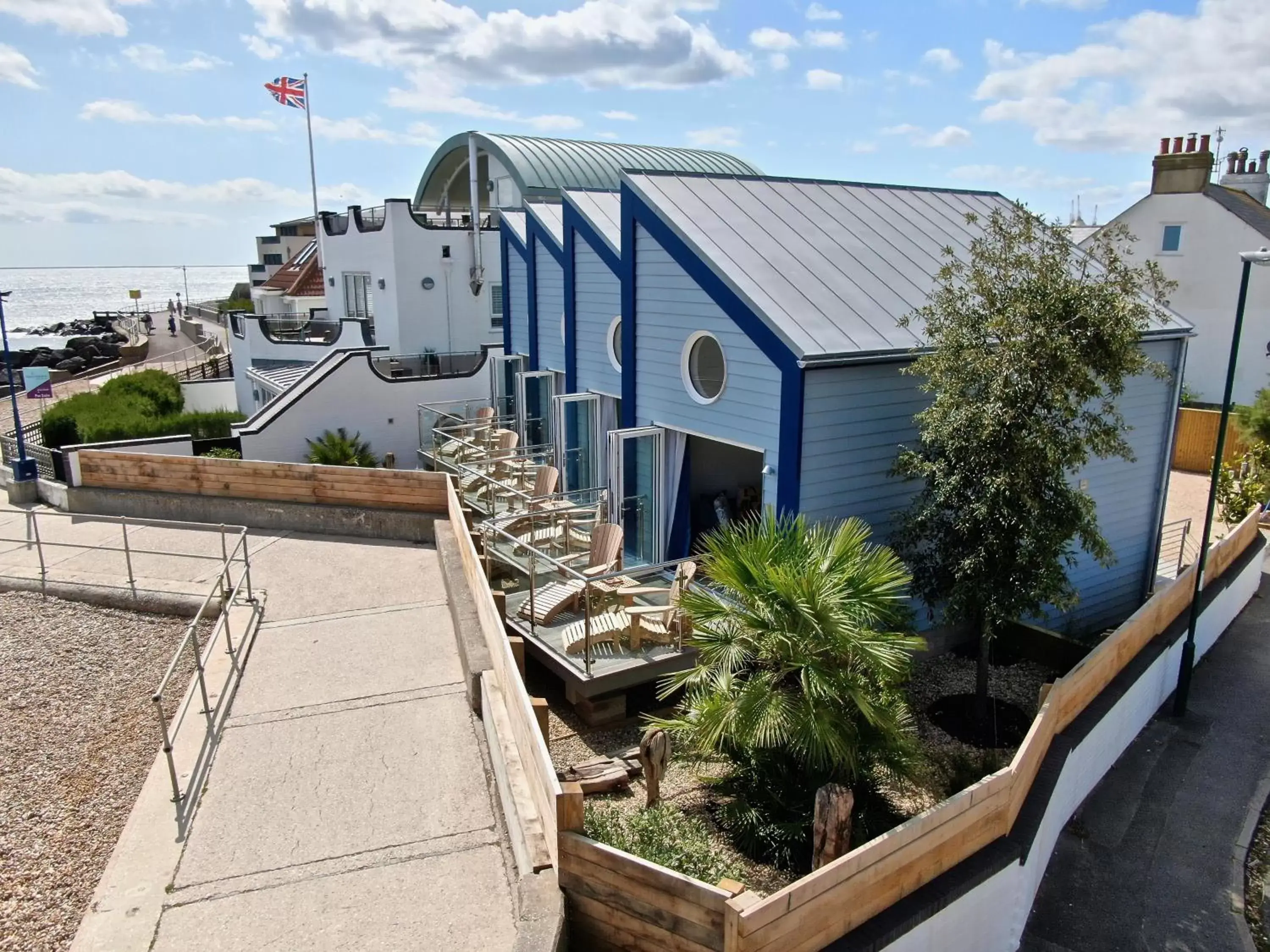 Property Building in Beach Hut Suites